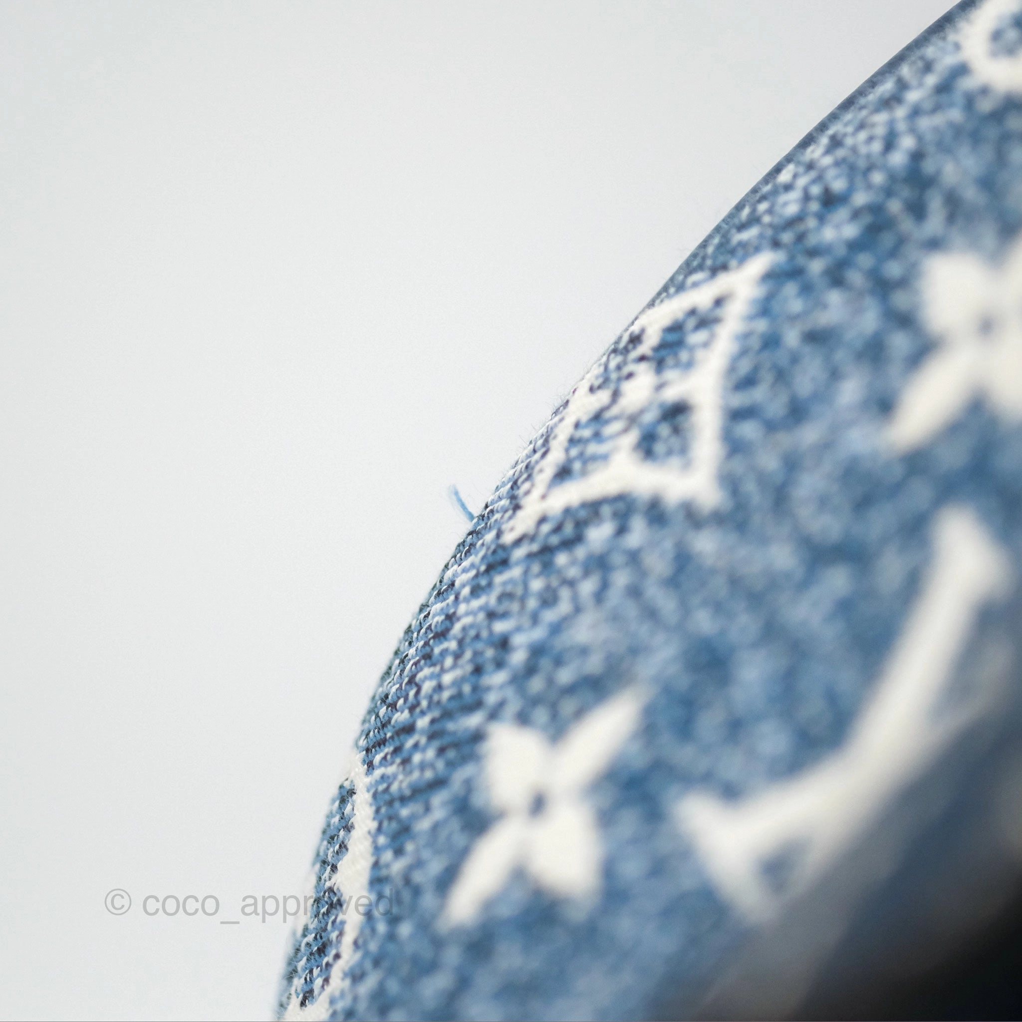 Louis Vuitton Bandouliere Speedy 25 Monogram Blue Denim