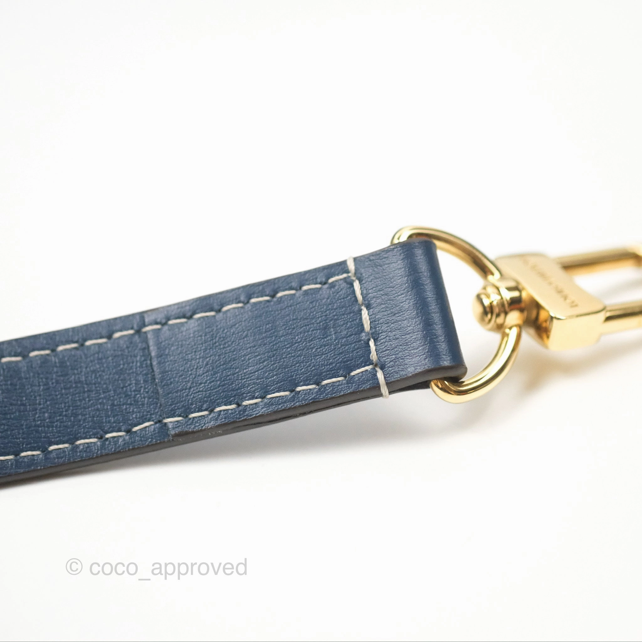 Louis Vuitton Bandouliere Speedy 25 Monogram Blue Denim