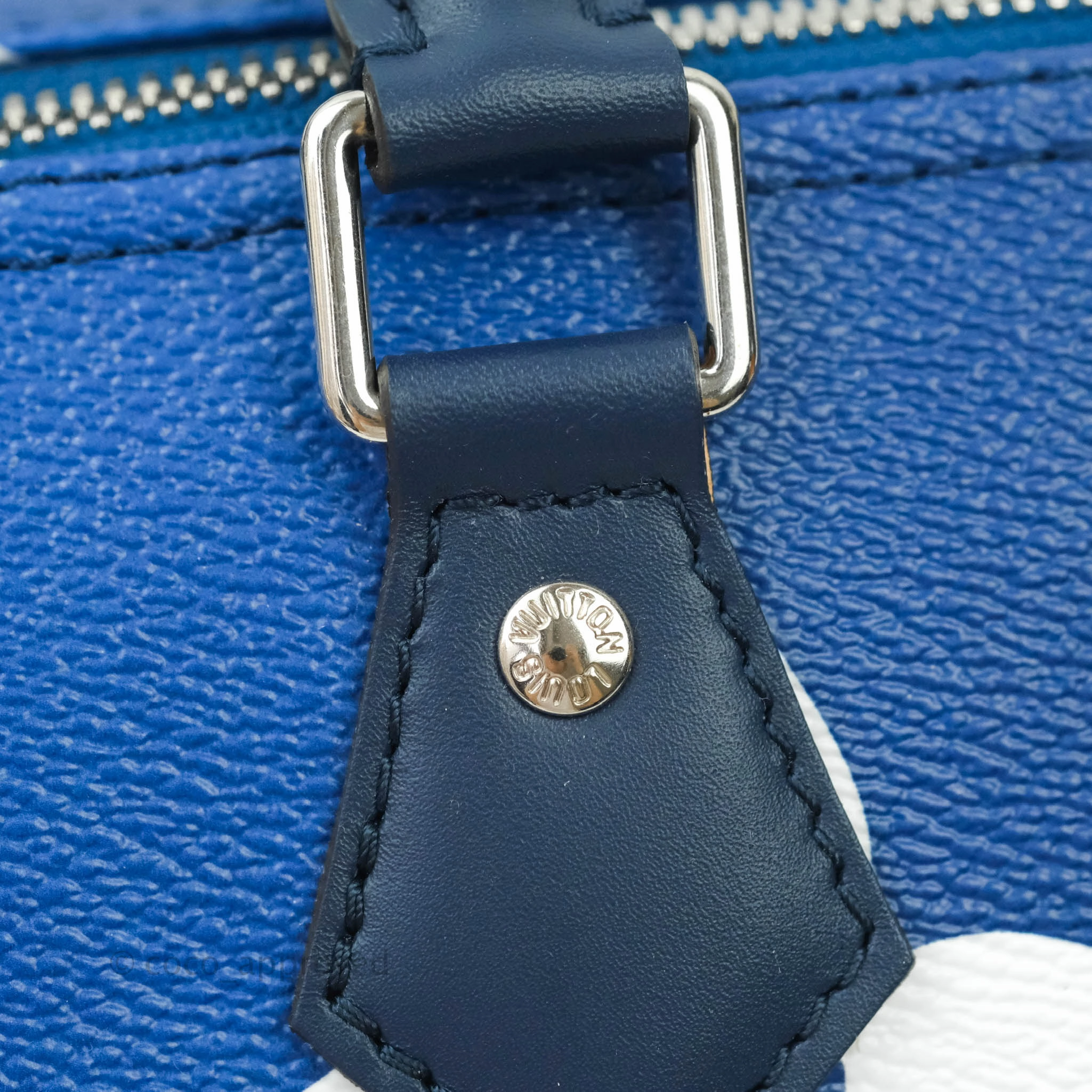 Louis Vuitton Blue Monogram Canvas Escale Speedy Bandouliere 30 Bag