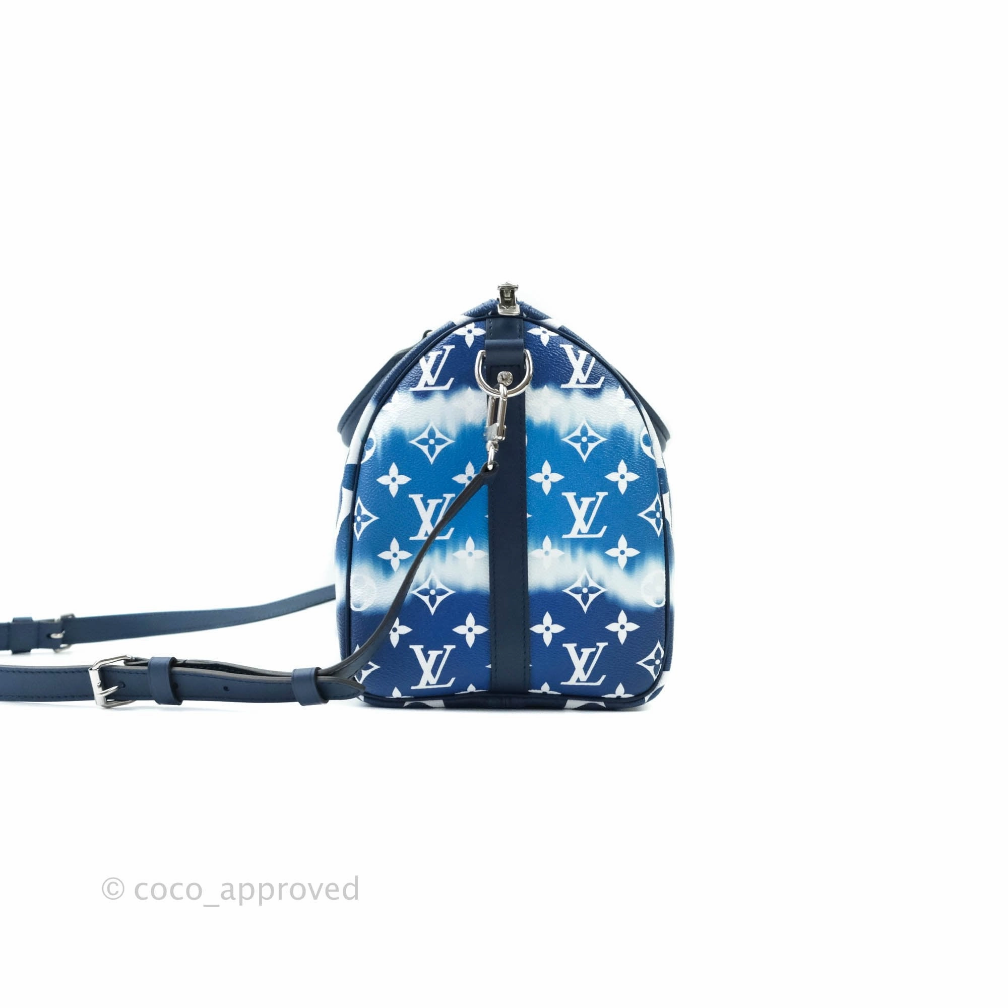 Louis Vuitton Blue Monogram Canvas Escale Speedy Bandouliere 30 Bag