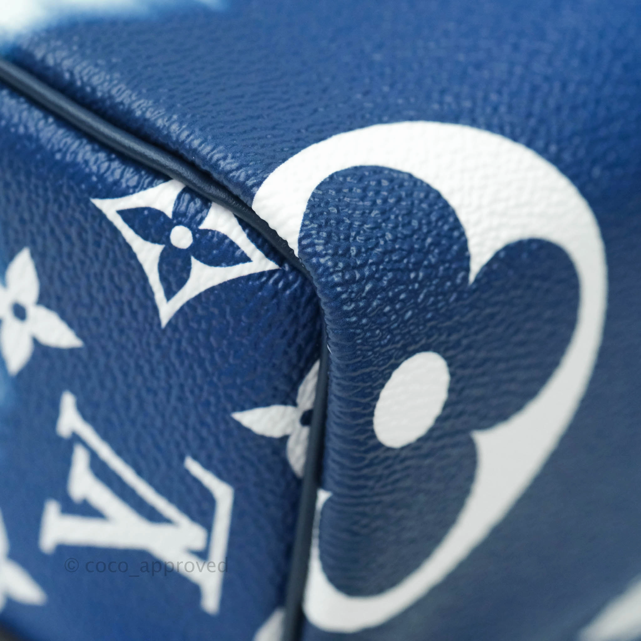 Louis Vuitton Blue Monogram Canvas Escale Speedy Bandouliere 30 Bag