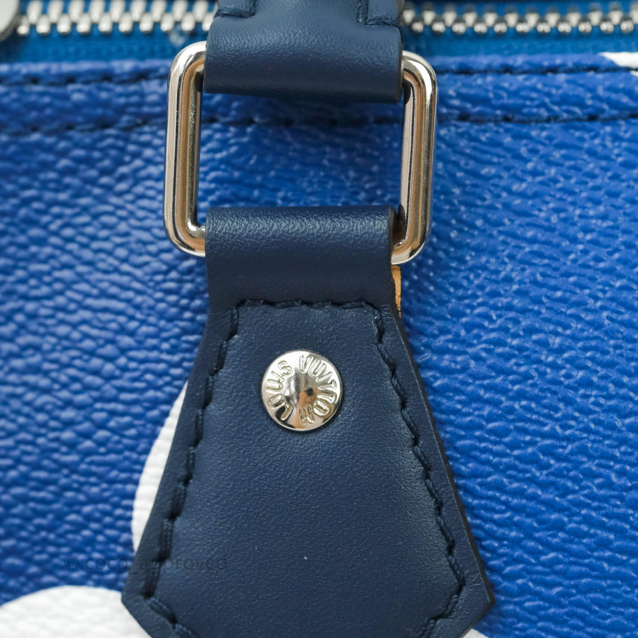 Louis Vuitton Blue Monogram Canvas Escale Speedy Bandouliere 30 Bag