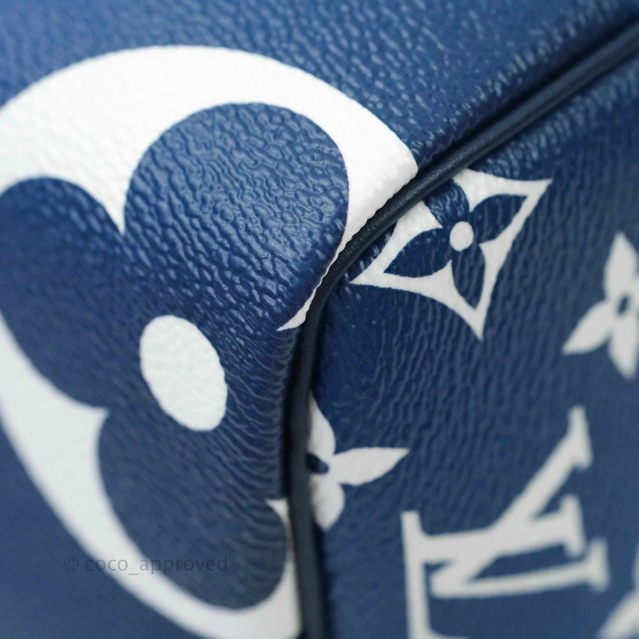 Louis Vuitton Blue Monogram Canvas Escale Speedy Bandouliere 30 Bag
