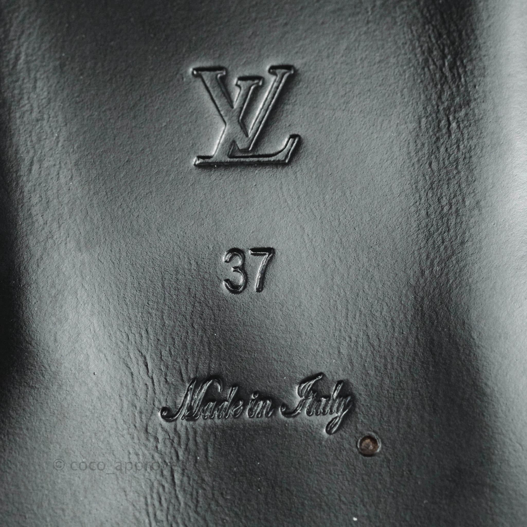 Louis Vuitton Bom Dia Monogram Canvas Orange Lining Flat Mule