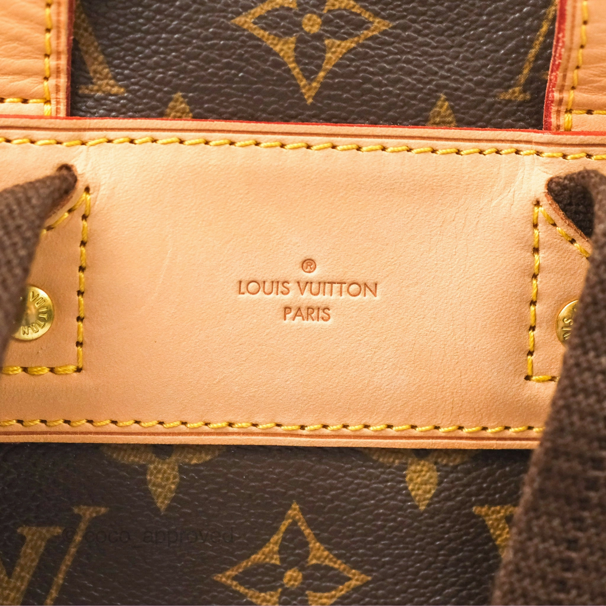 Louis Vuitton Bosphore Backpack Monogram Canvas