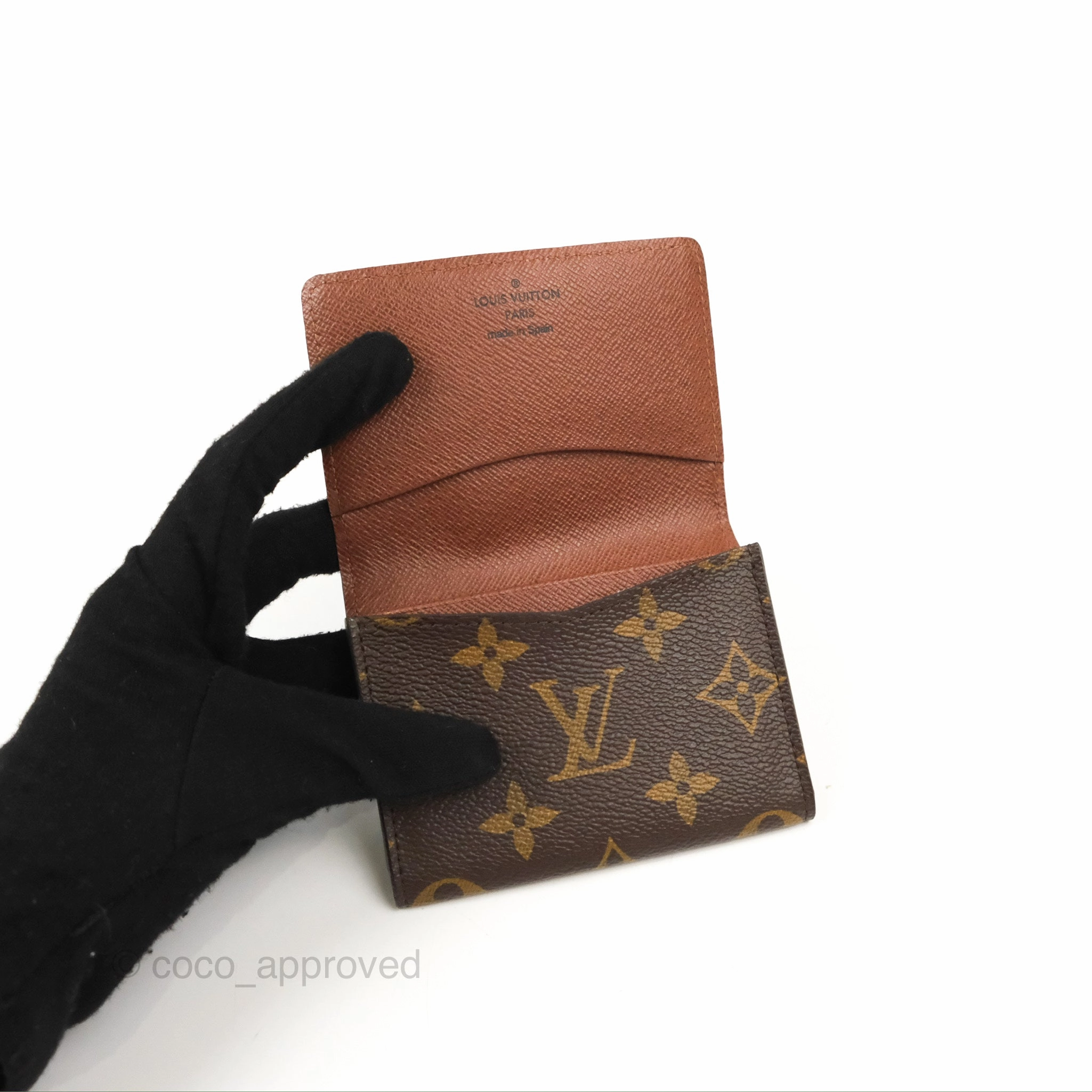 Louis Vuitton Business Card Holder Monogram Canvas
