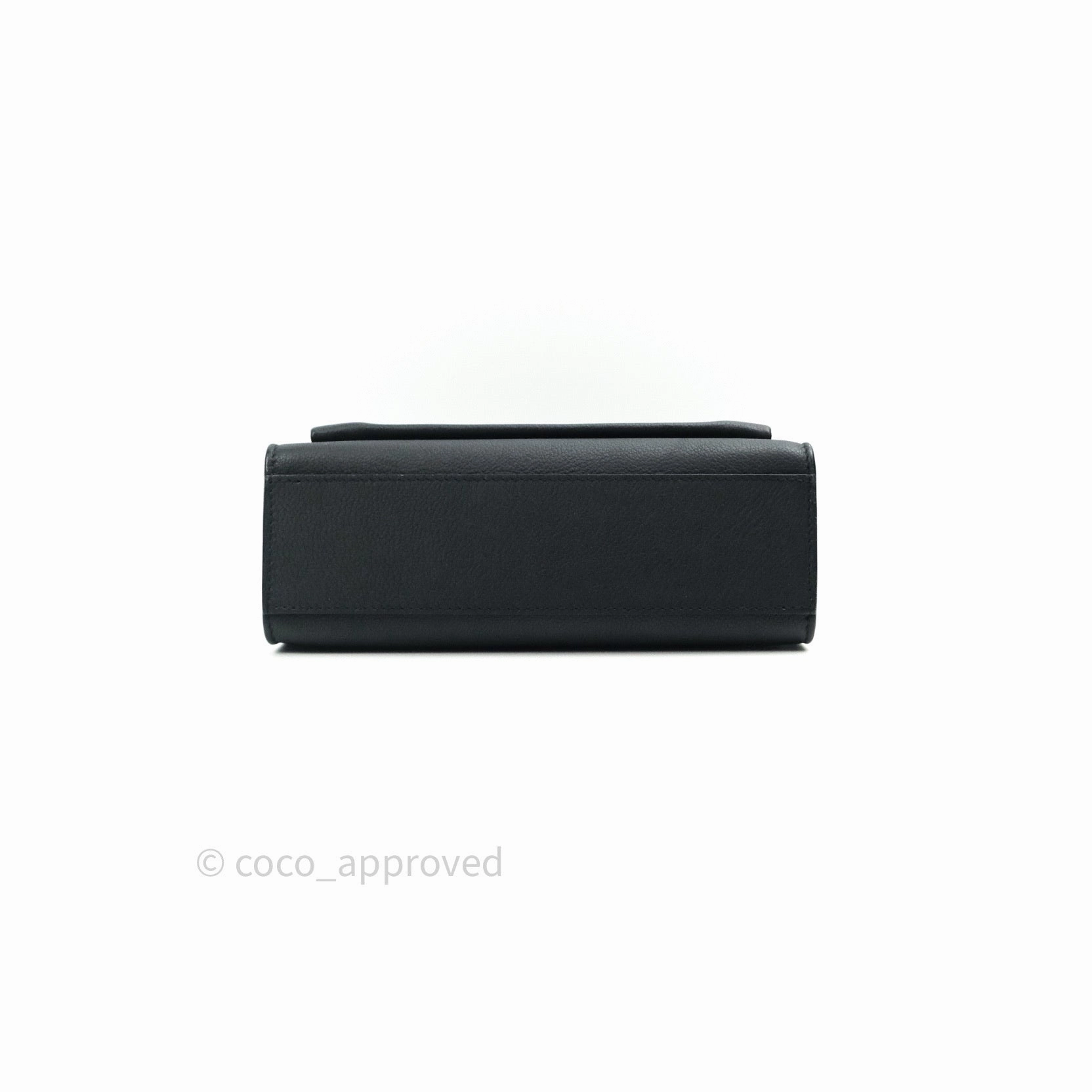 Louis Vuitton Calfskin My Lockme Chain Bag BB Black
