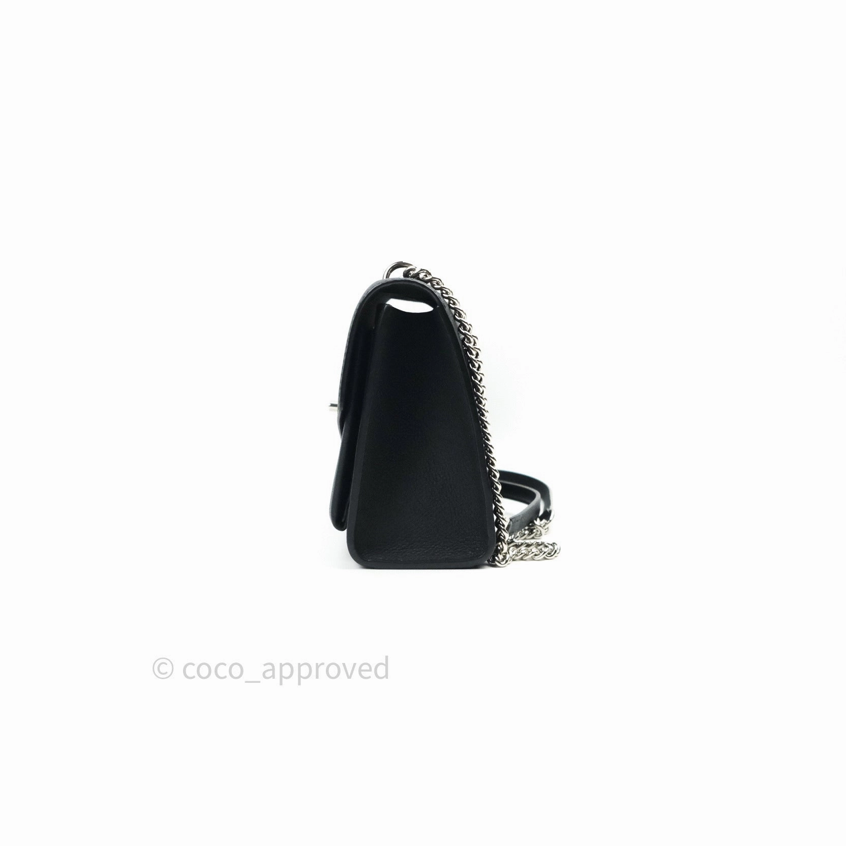 Louis Vuitton Calfskin My Lockme Chain Bag BB Black