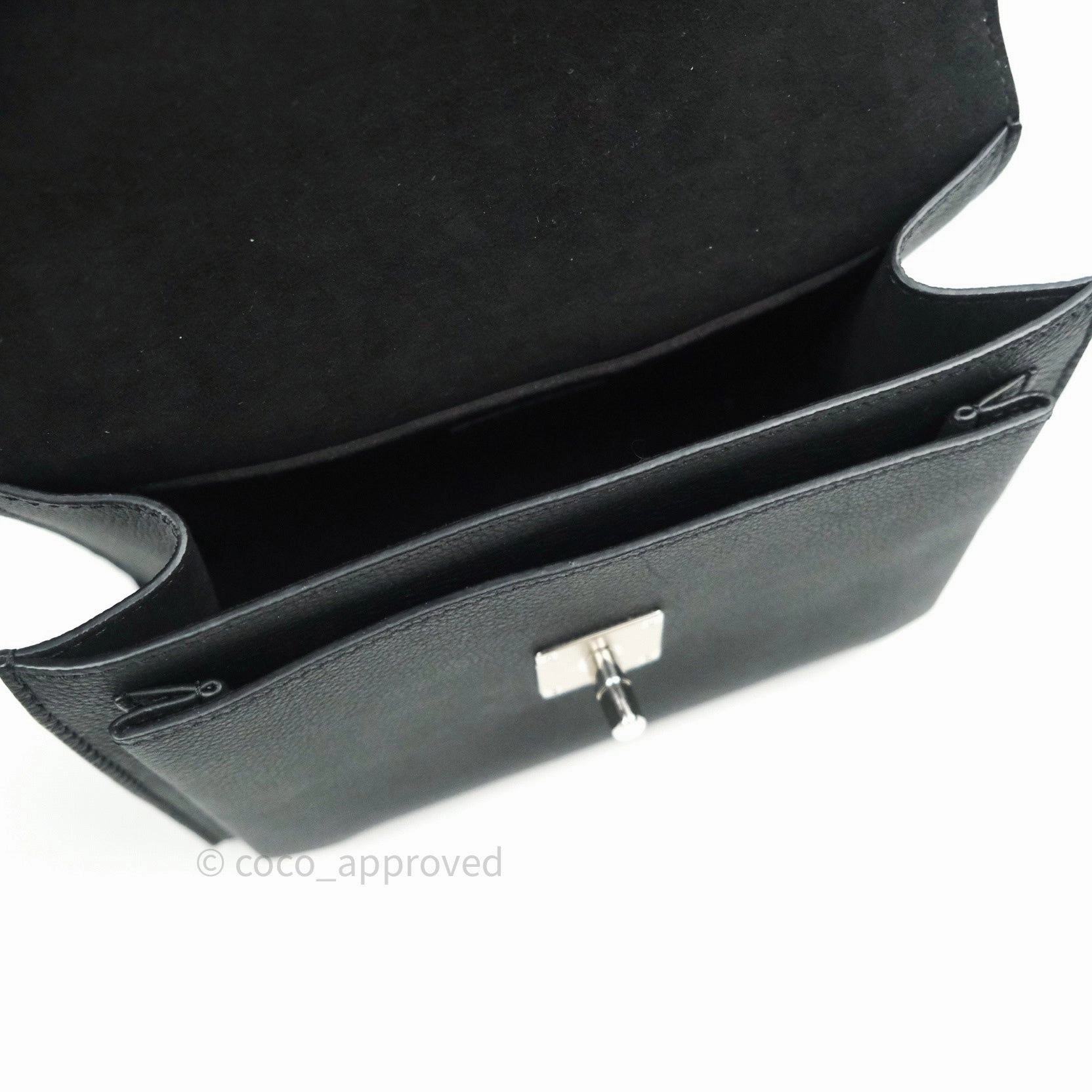 Louis Vuitton Calfskin My Lockme Chain Bag BB Black