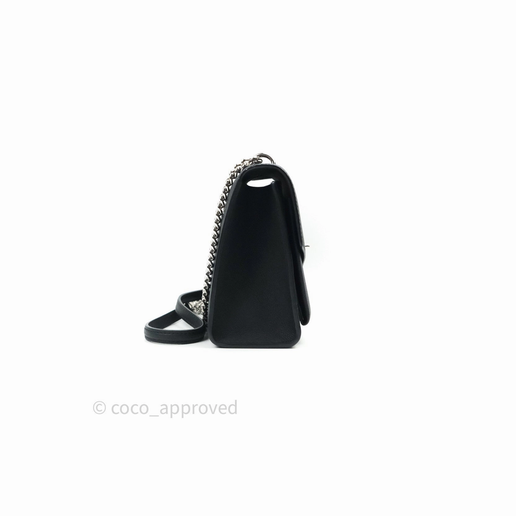 Louis Vuitton Calfskin My Lockme Chain Bag BB Black