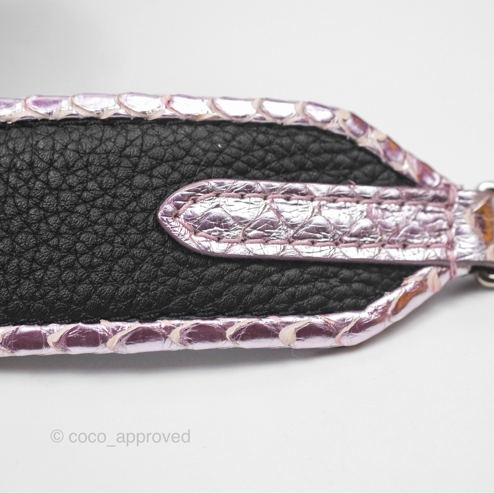 Louis Vuitton Capucines Mini Black in Taurillon Leather and Shiny Python leather