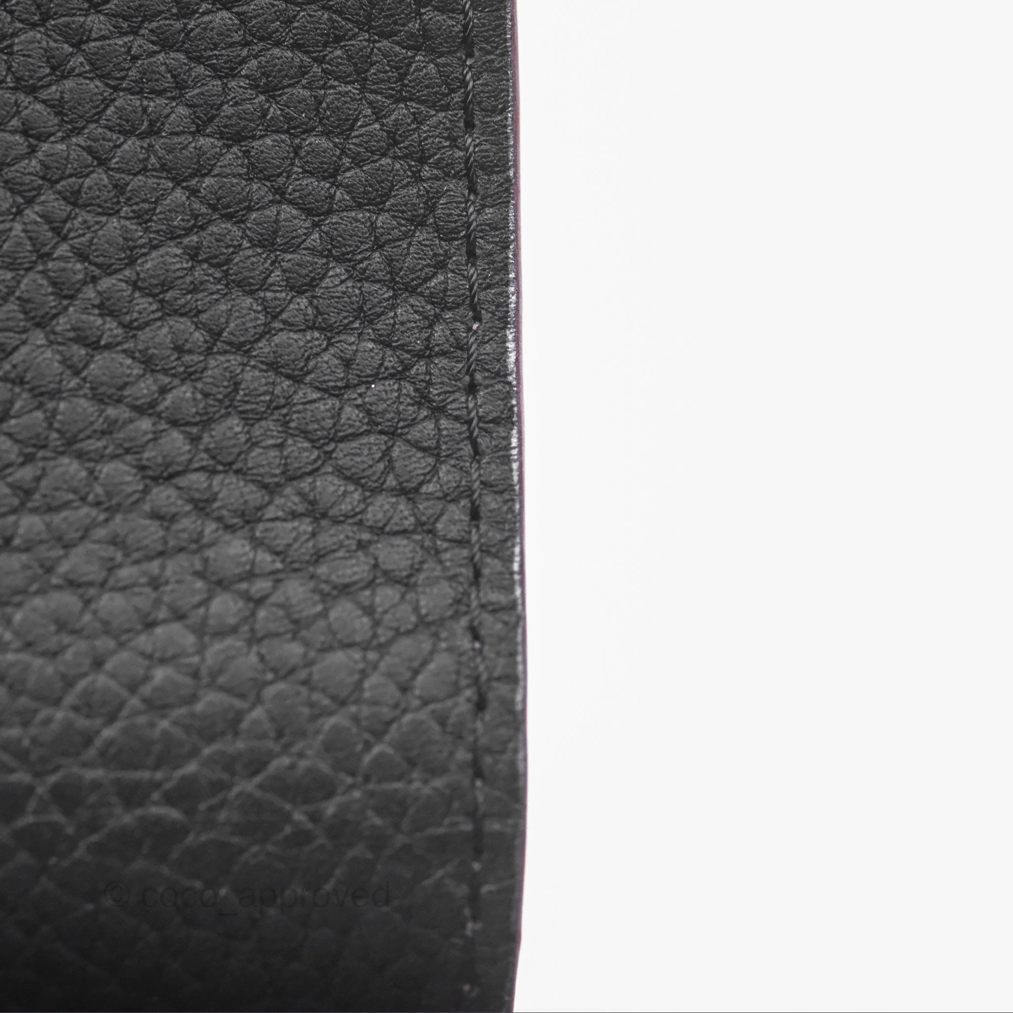 Louis Vuitton Capucines Mini Black in Taurillon Leather and Shiny Python leather