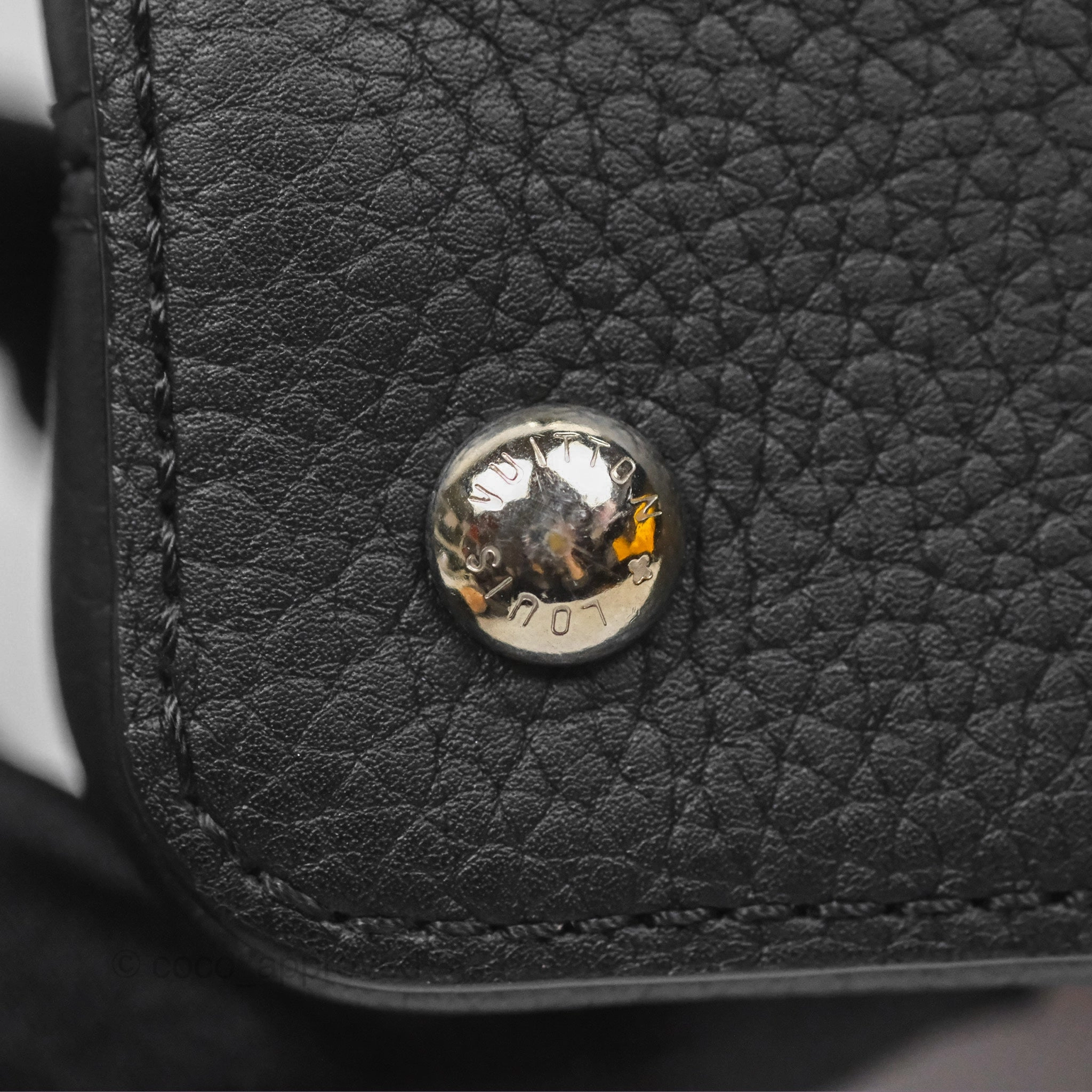 Louis Vuitton Capucines Mini Black in Taurillon Leather and Shiny Python leather
