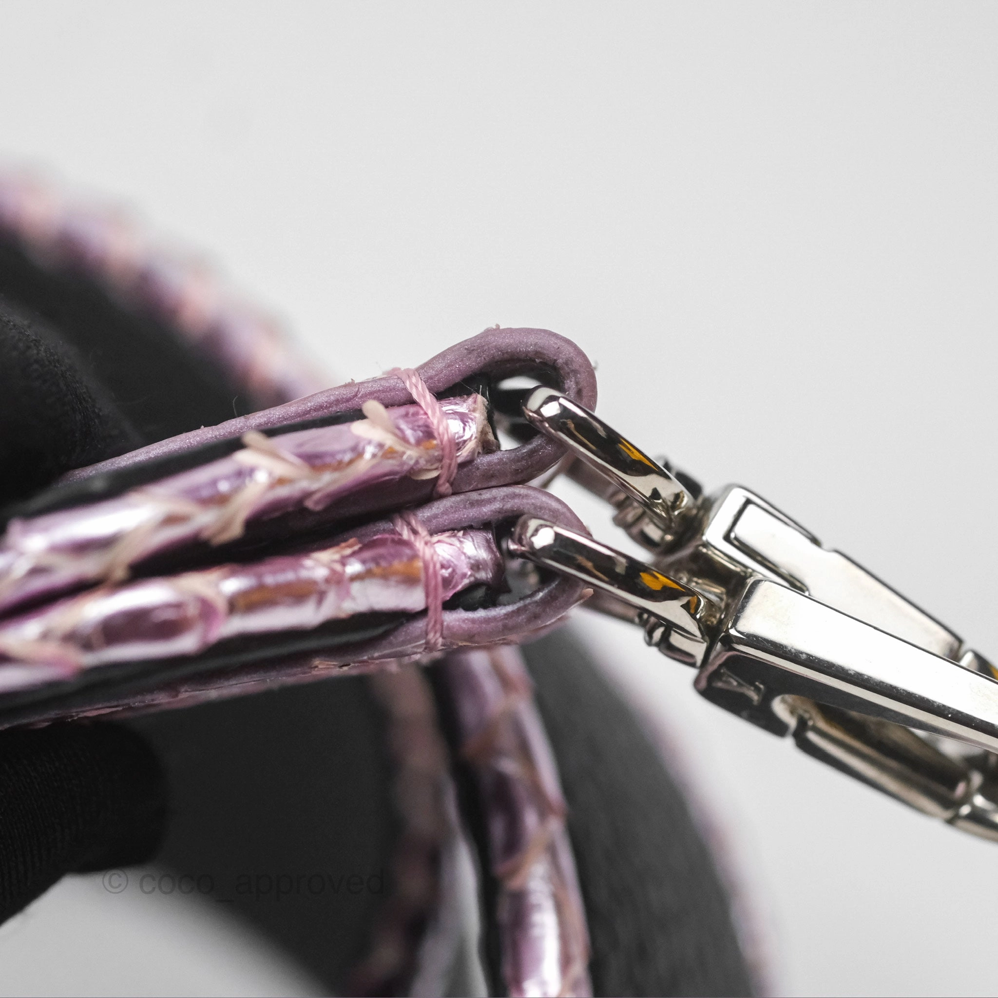 Louis Vuitton Capucines Mini Black in Taurillon Leather and Shiny Python leather