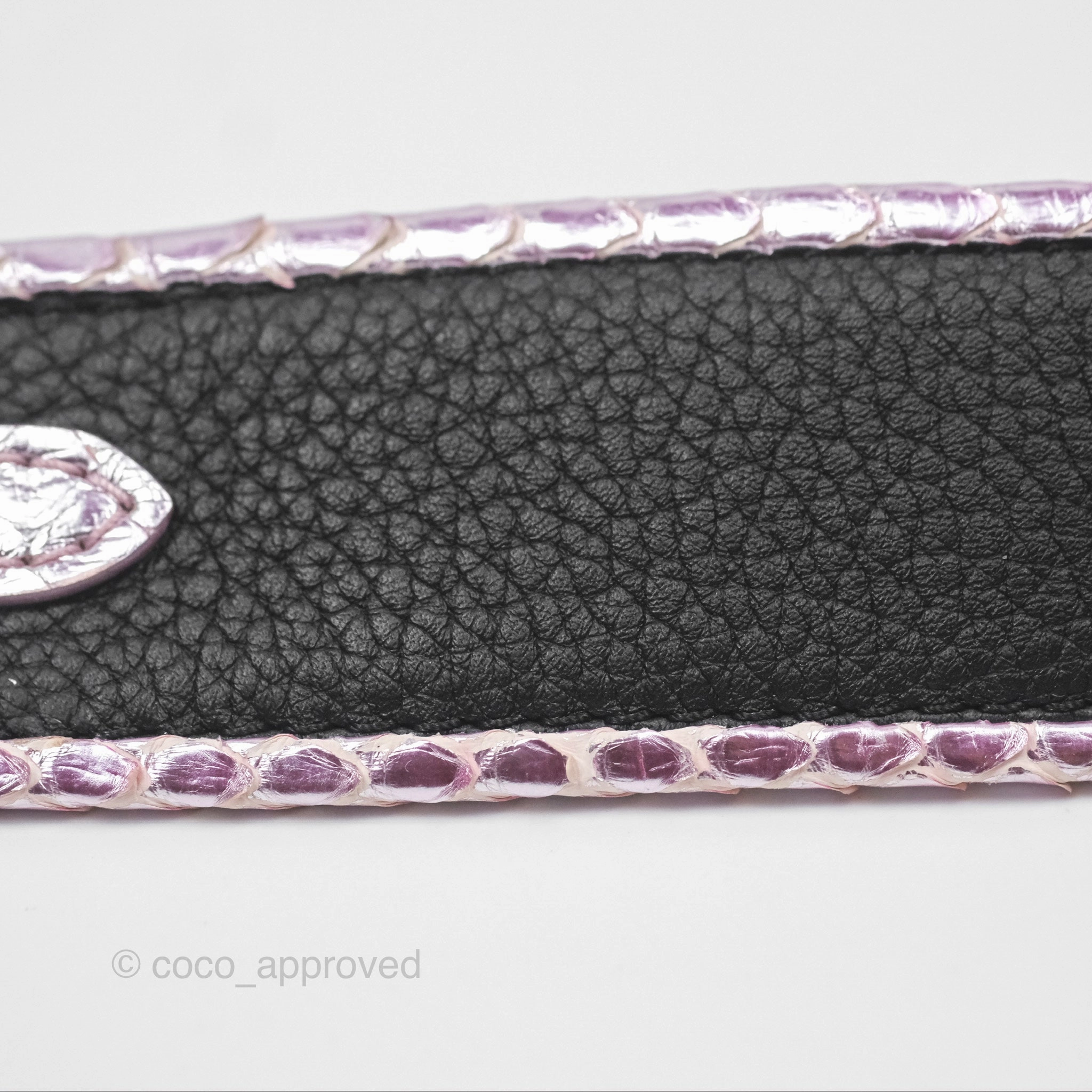 Louis Vuitton Capucines Mini Black in Taurillon Leather and Shiny Python leather
