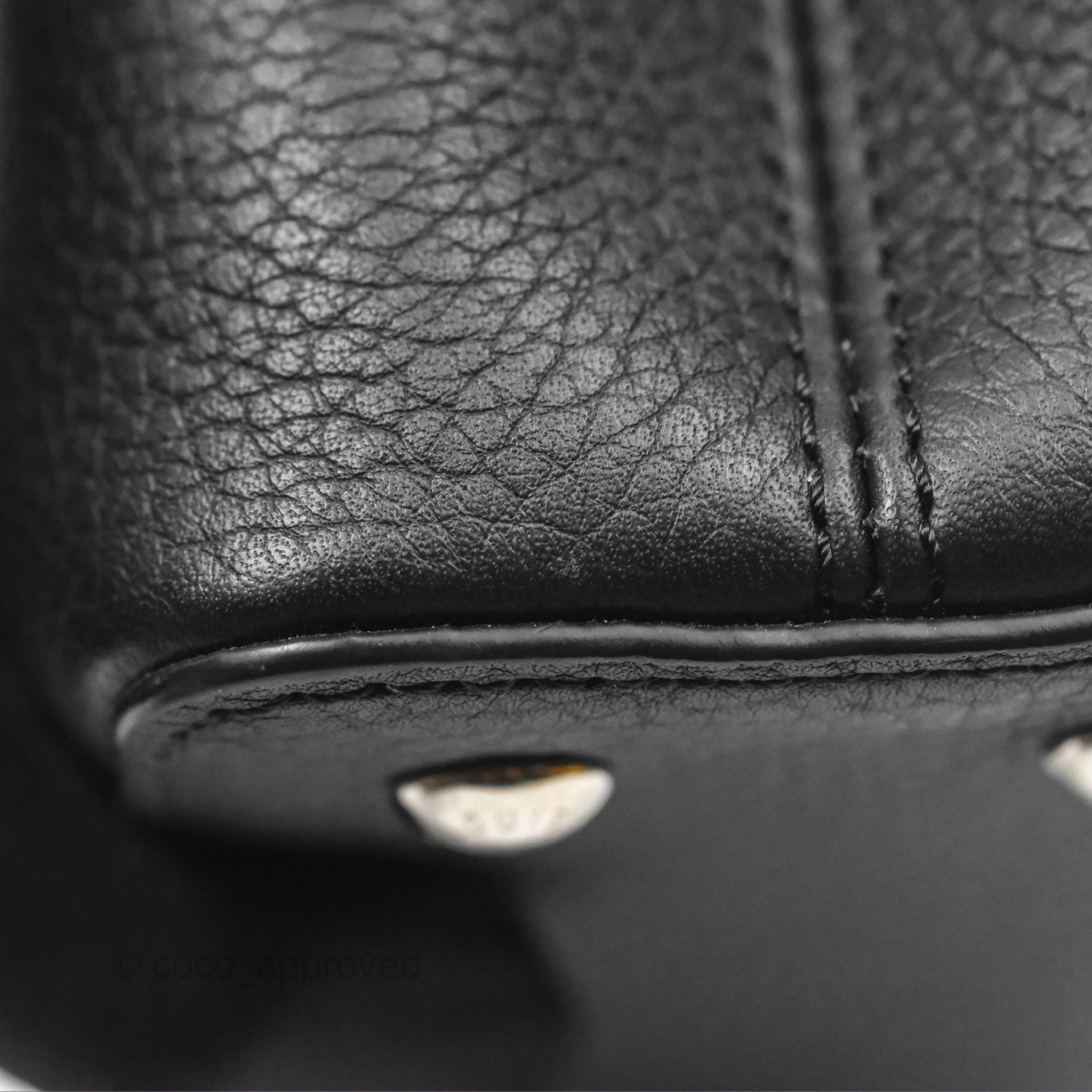 Louis Vuitton Capucines Mini Black in Taurillon Leather and Shiny Python leather