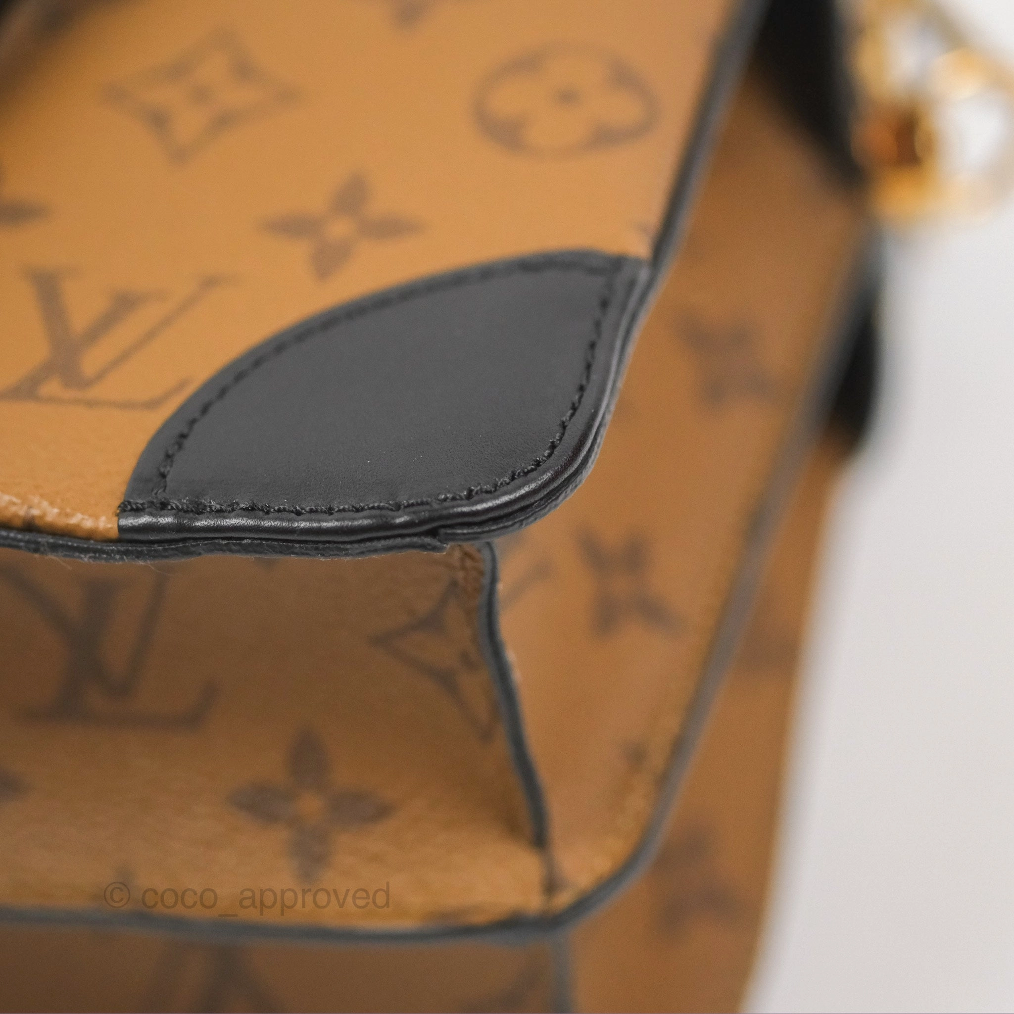 Louis Vuitton City Malle MM Reversed Monogram Black