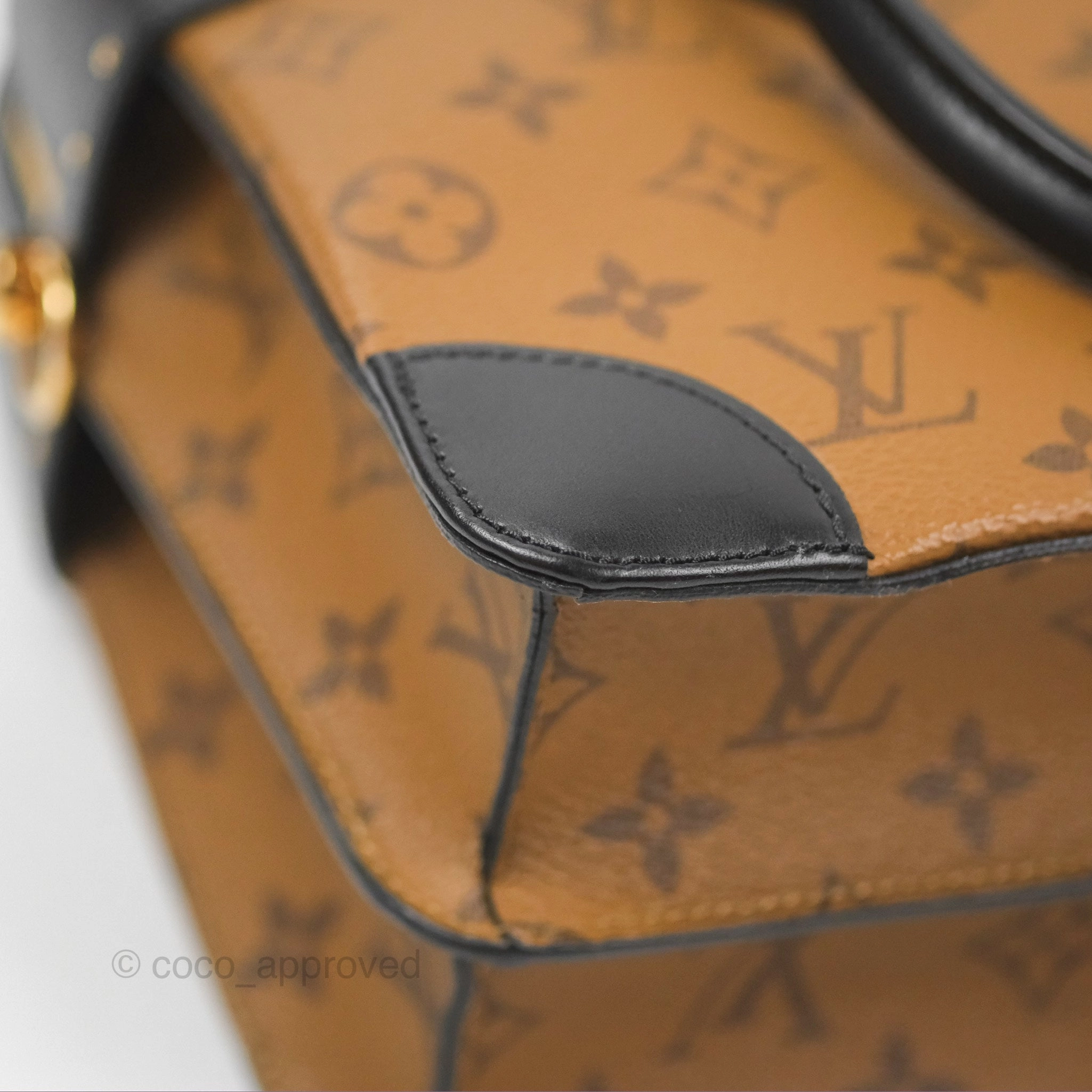 Louis Vuitton City Malle MM Reversed Monogram Black
