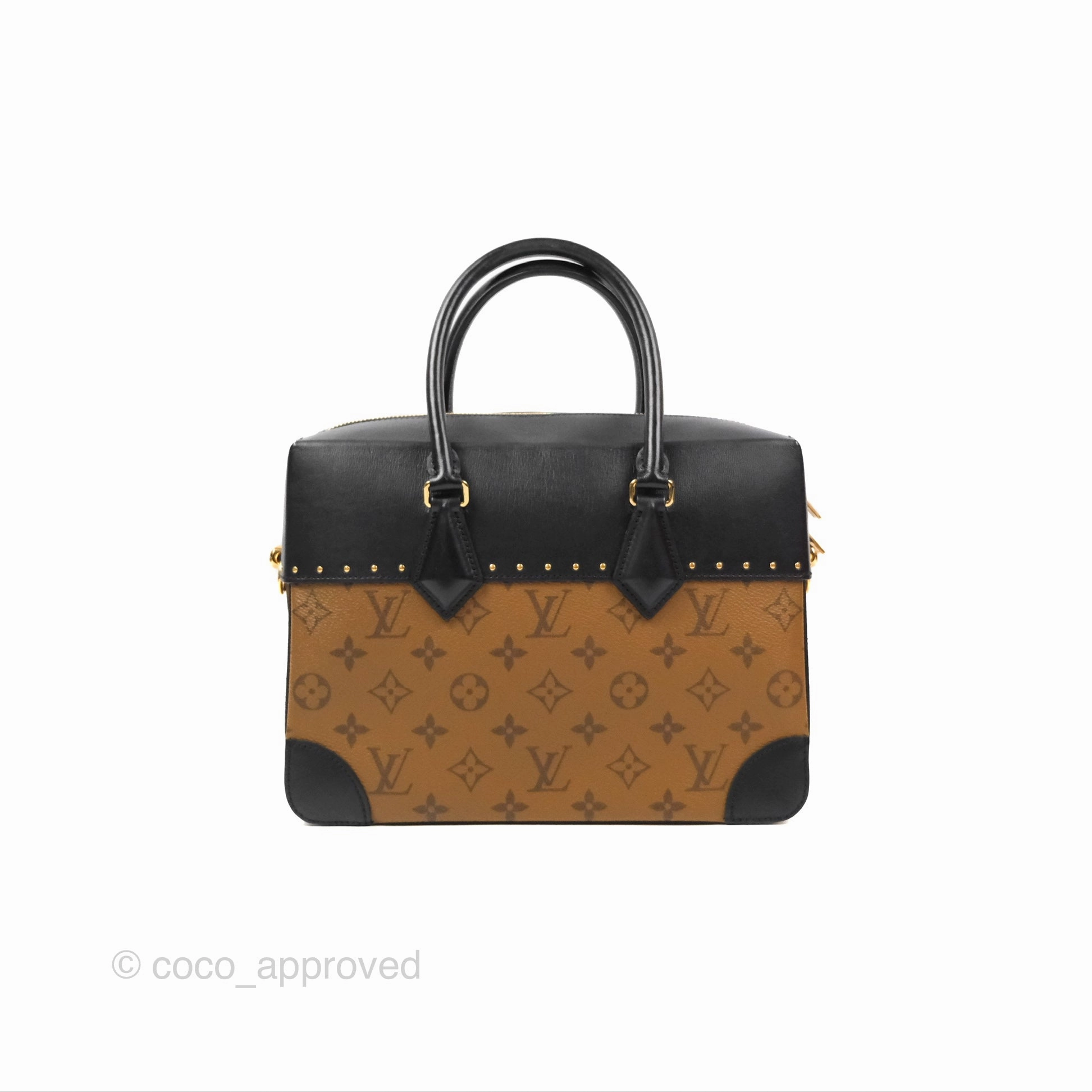 Louis Vuitton City Malle MM Reversed Monogram Black