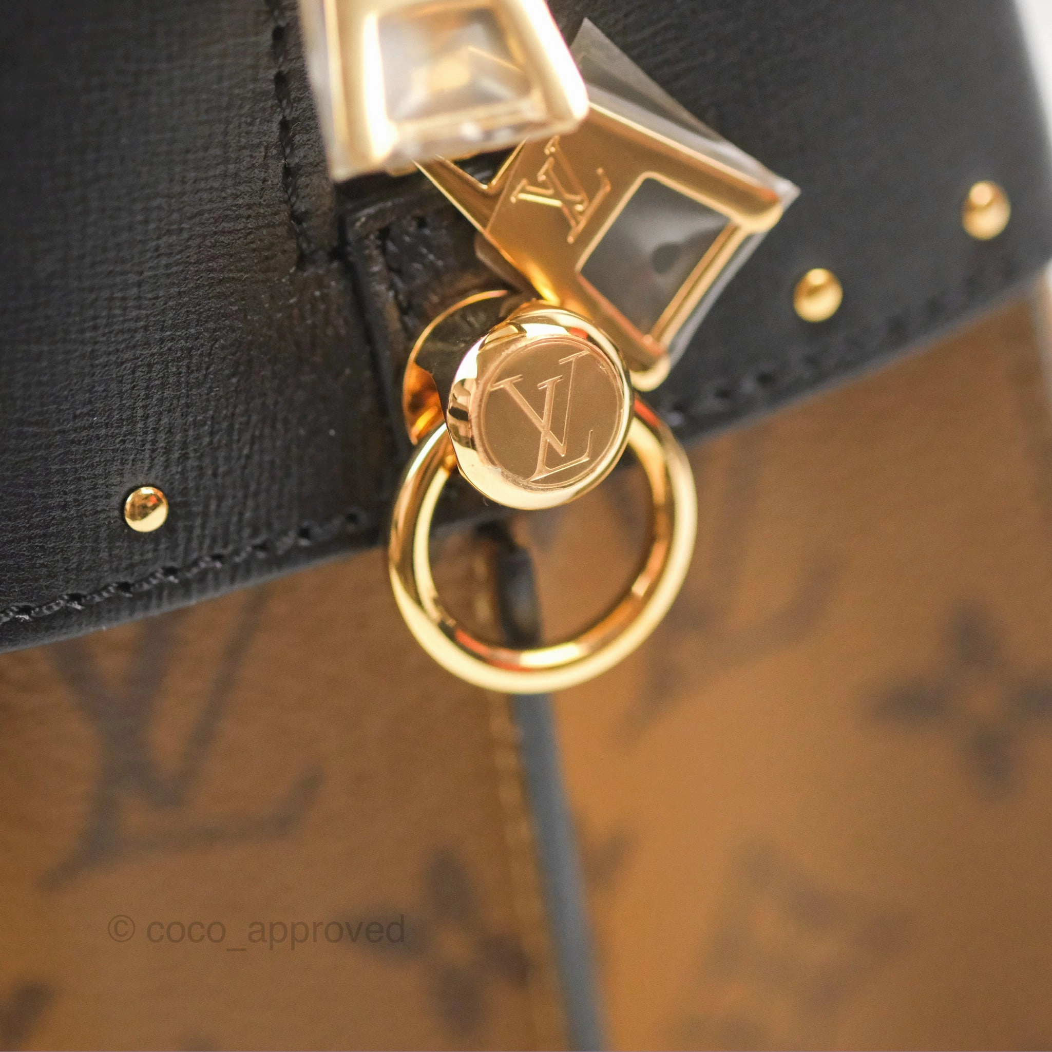 Louis Vuitton City Malle MM Reversed Monogram Black