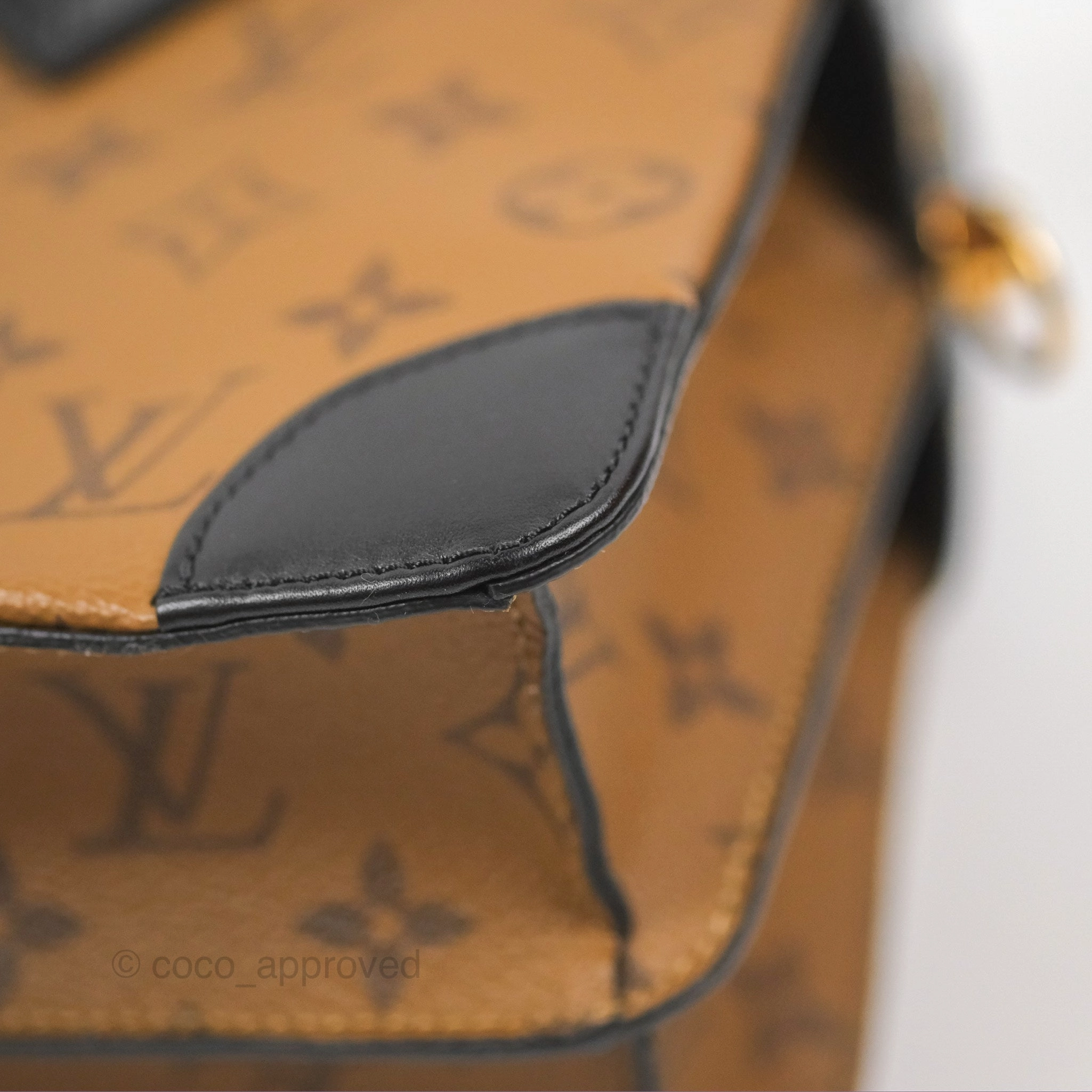 Louis Vuitton City Malle MM Reversed Monogram Black
