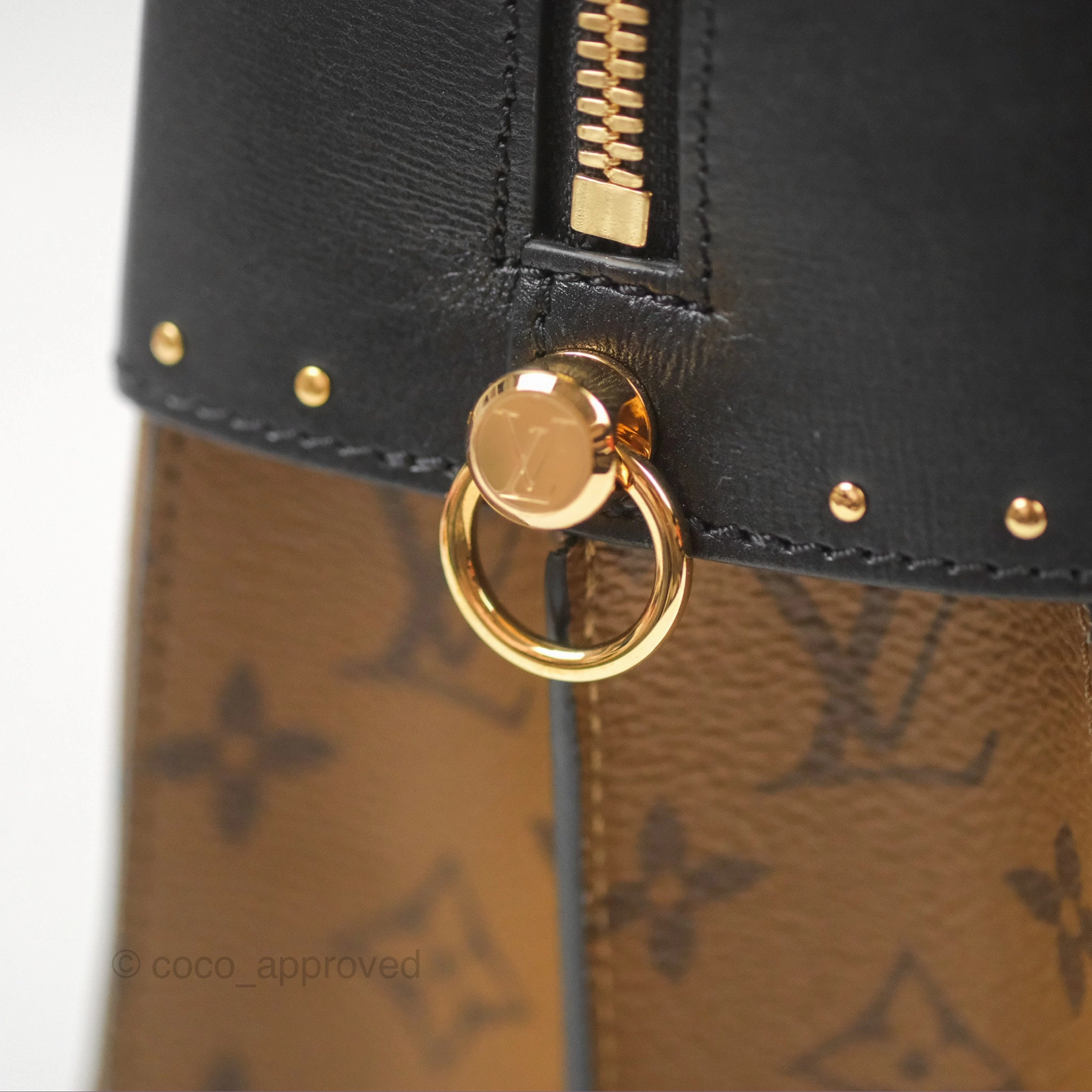 Louis Vuitton City Malle MM Reversed Monogram Black