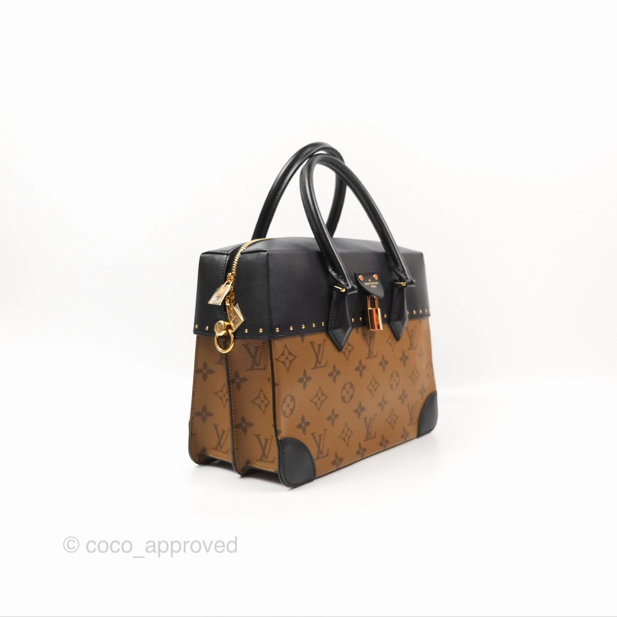 Louis Vuitton City Malle MM Reversed Monogram Black
