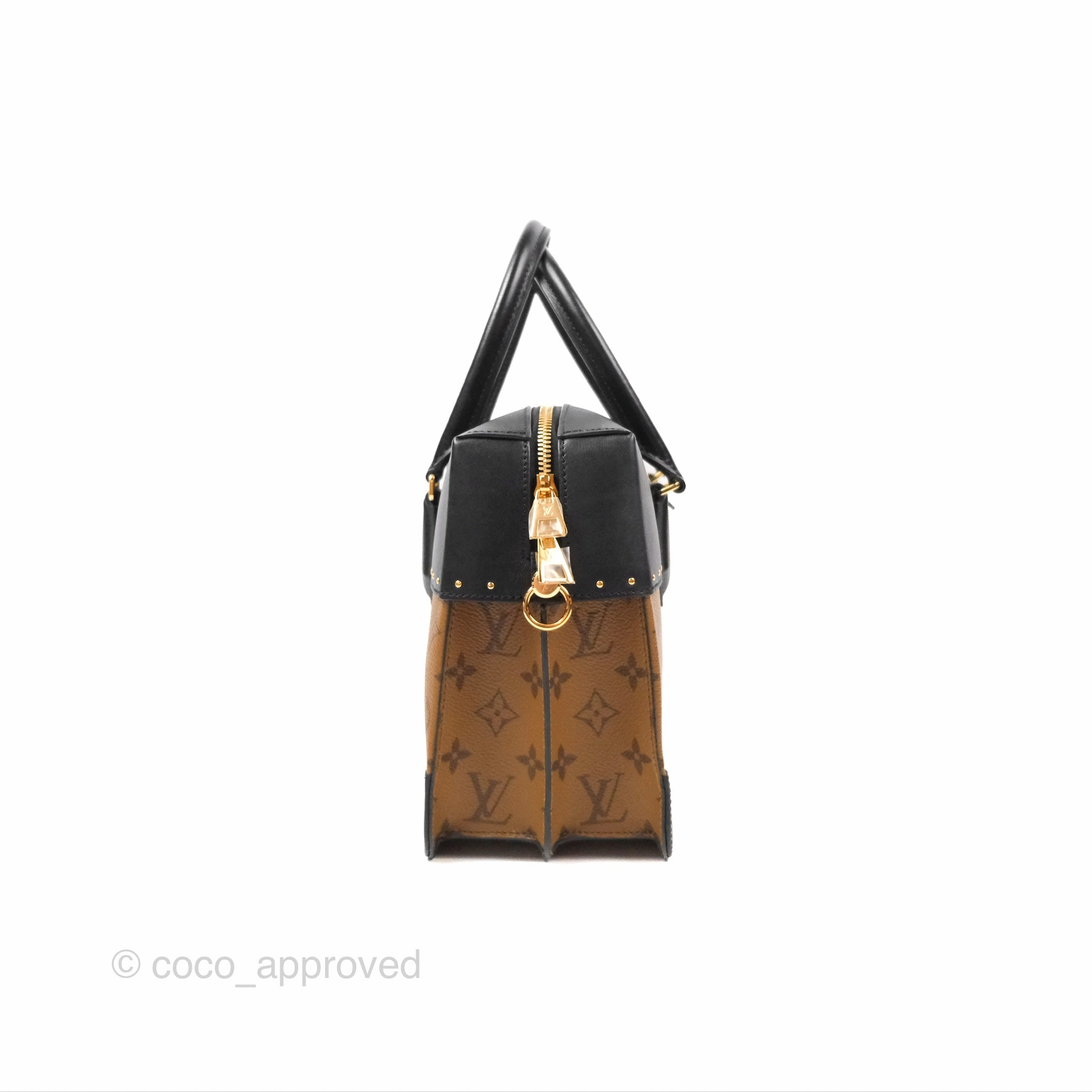 Louis Vuitton City Malle MM Reversed Monogram Black