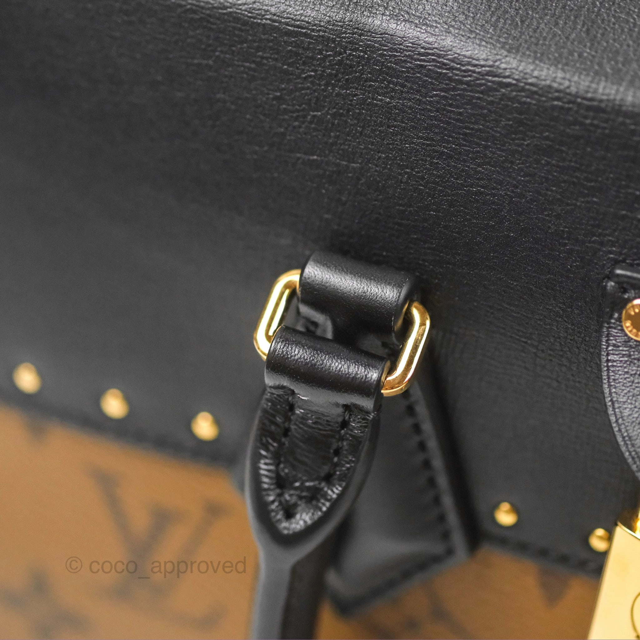 Louis Vuitton City Malle MM Reversed Monogram Black