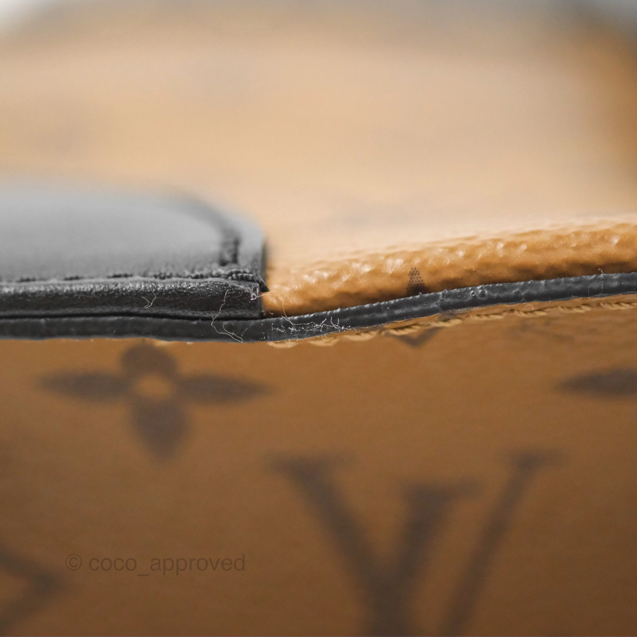 Louis Vuitton City Malle MM Reversed Monogram Black