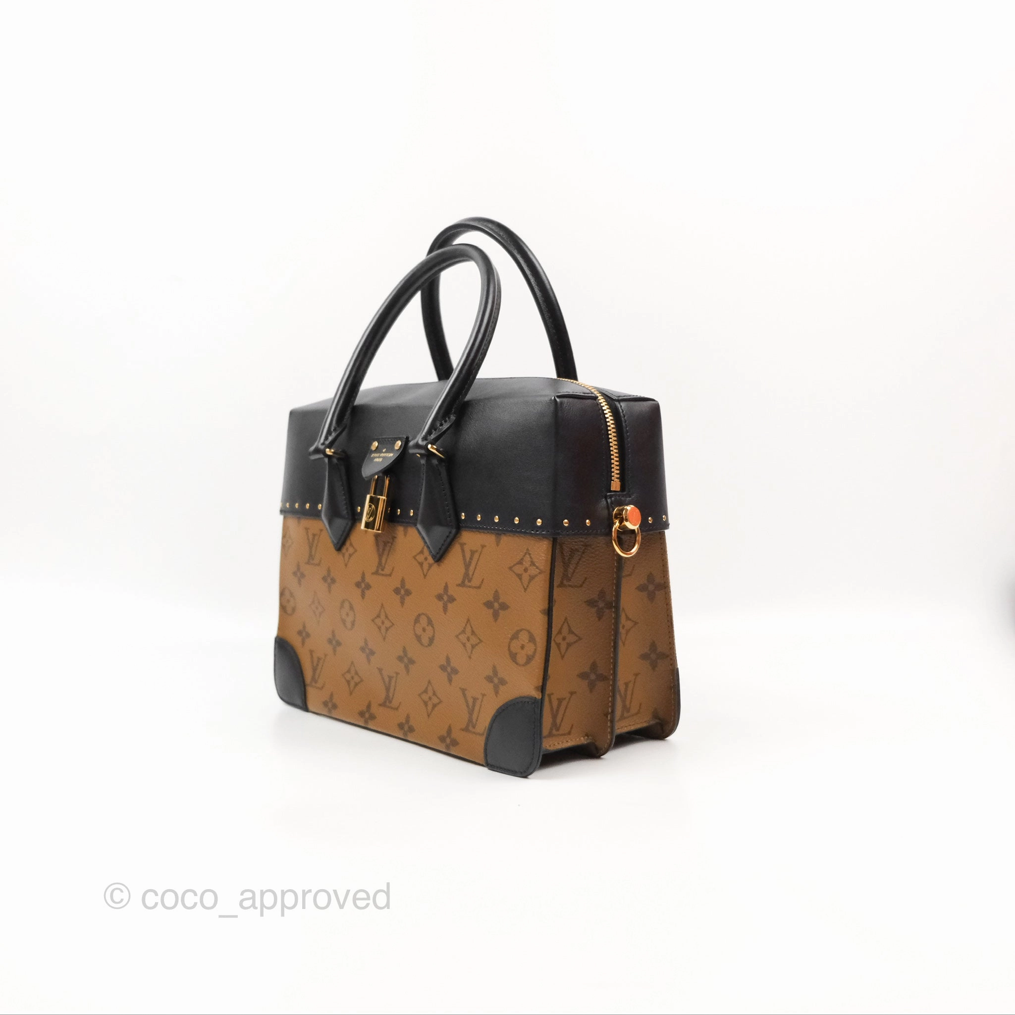 Louis Vuitton City Malle MM Reversed Monogram Black
