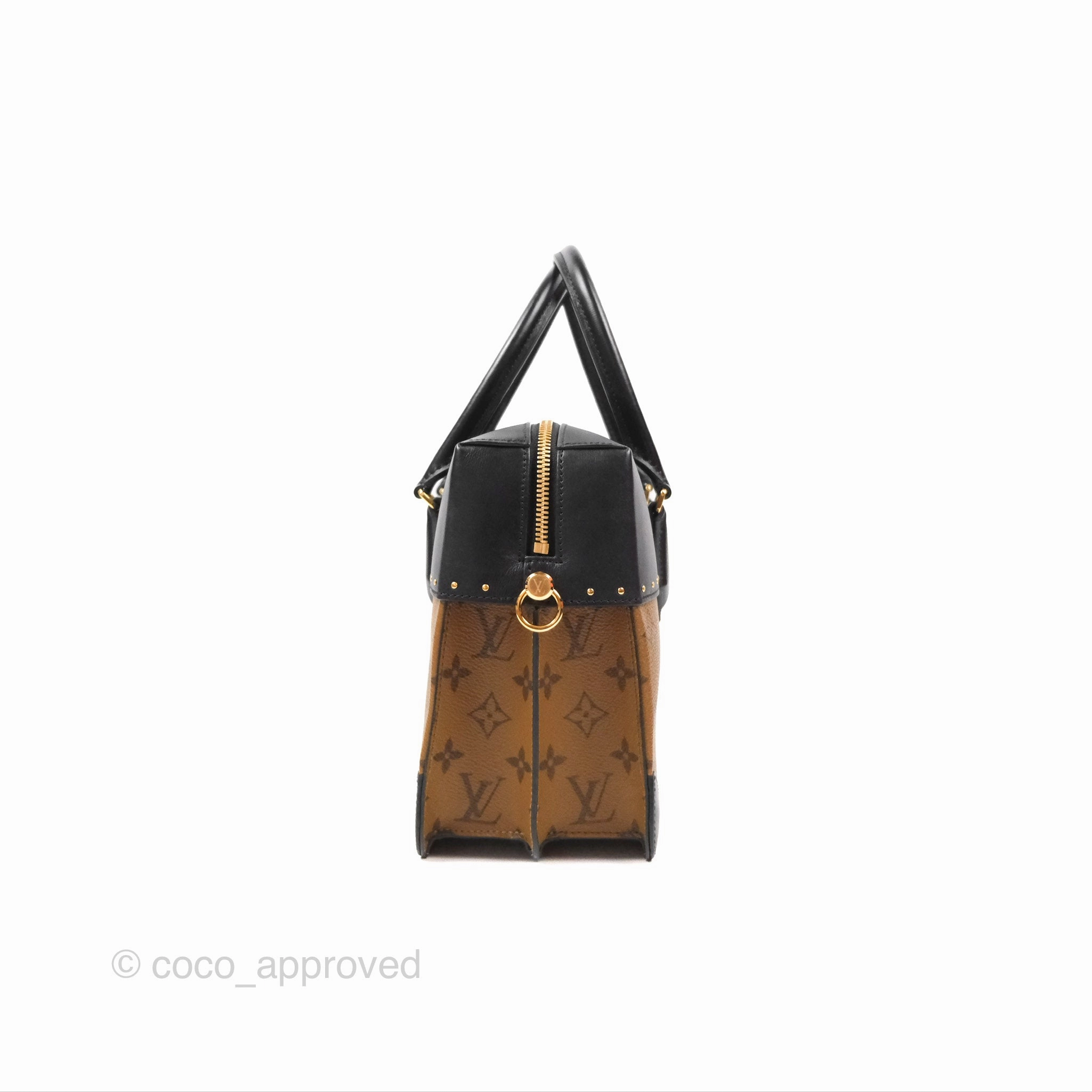 Louis Vuitton City Malle MM Reversed Monogram Black