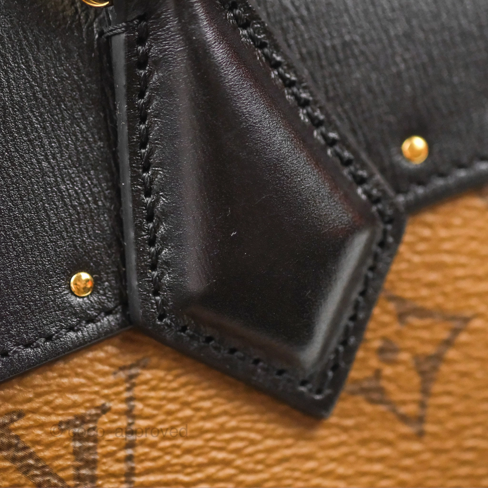 Louis Vuitton City Malle MM Reversed Monogram Black