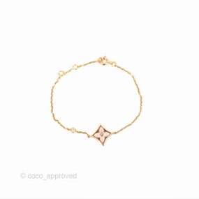 Louis Vuitton Color Blossom BB Star Bracelet. Pink gold. Pink Mother-of-Pearl & Diamond