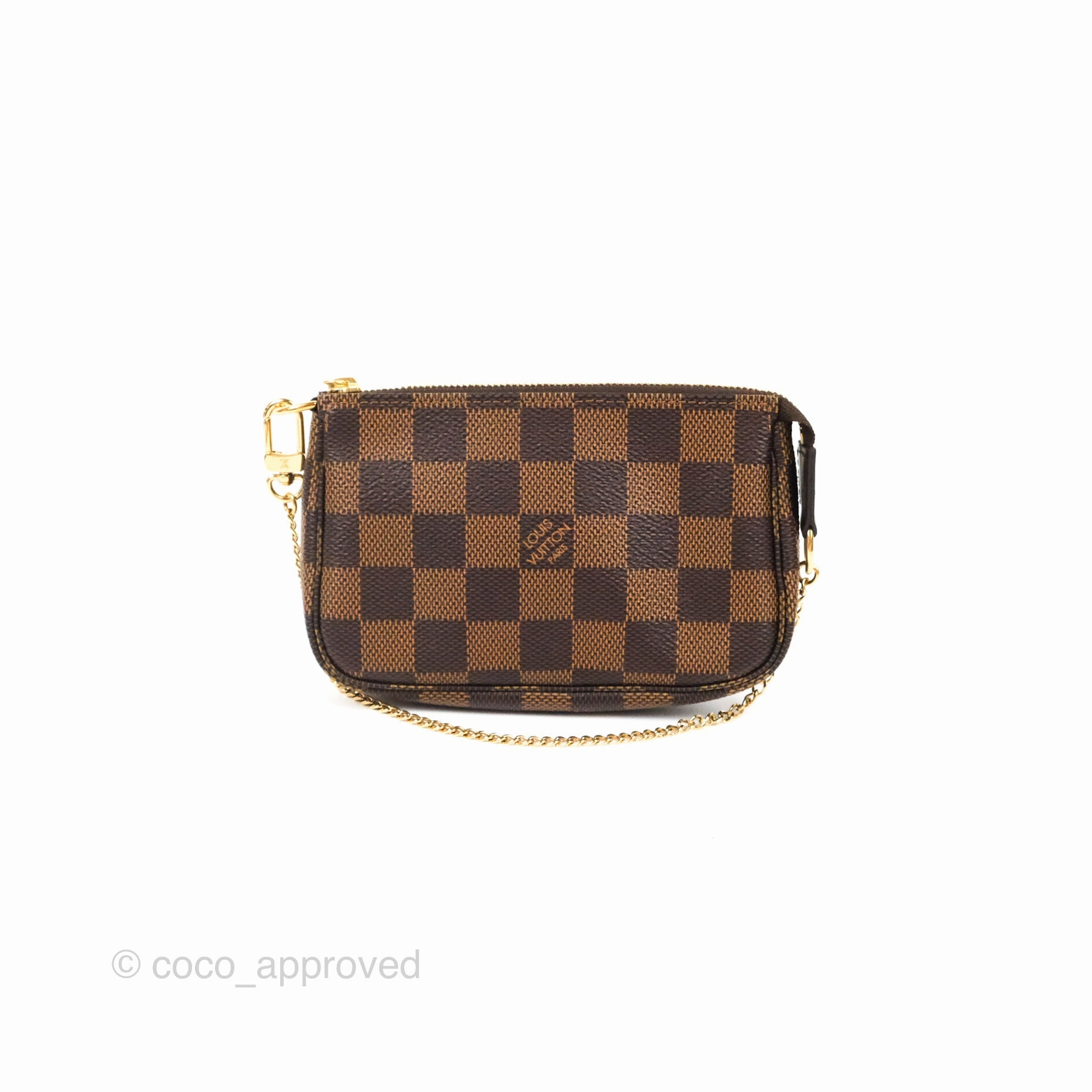 Louis Vuitton Damier Ebene Mini Pochette Accessories