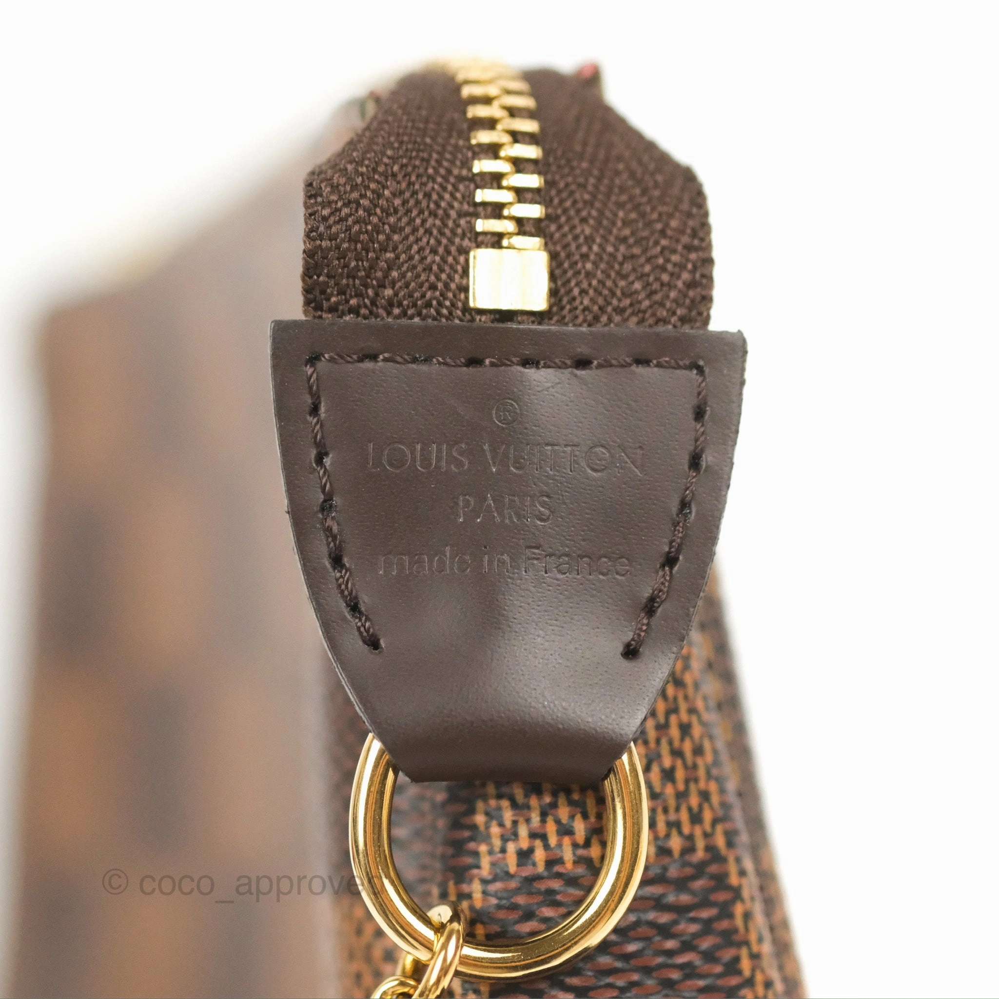 Louis Vuitton Damier Ebene Mini Pochette Accessories