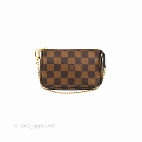 Louis Vuitton Damier Ebene Mini Pochette Accessories