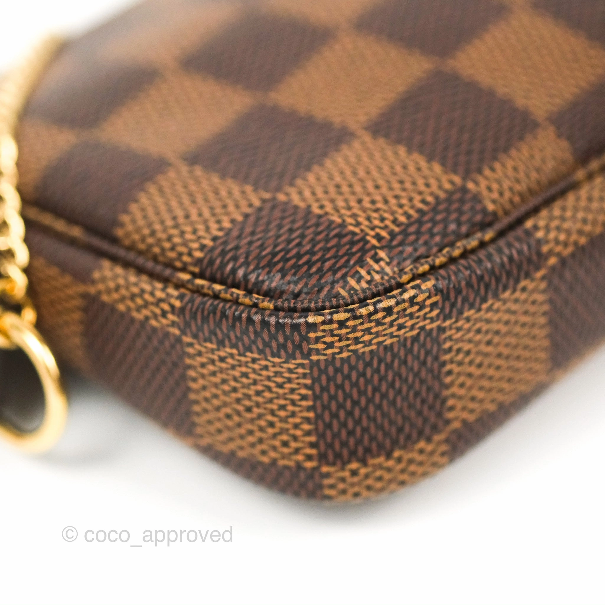Louis Vuitton Damier Ebene Mini Pochette Accessories
