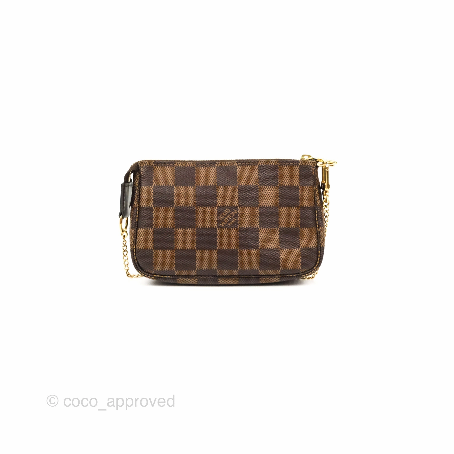 Louis Vuitton Damier Ebene Mini Pochette Accessories