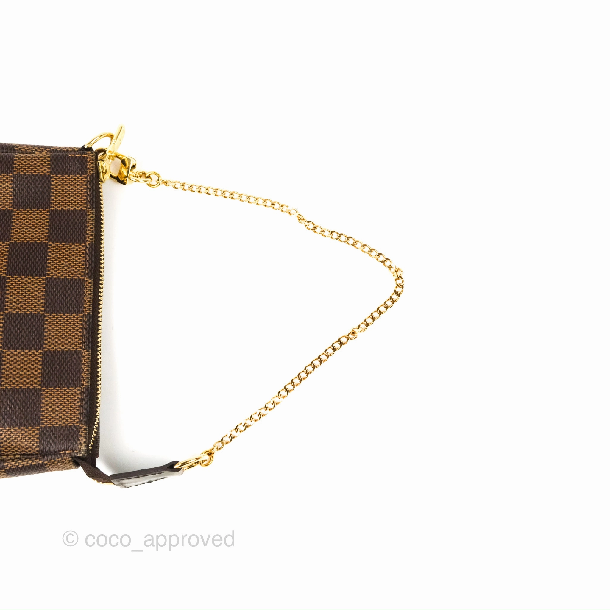 Louis Vuitton Damier Ebene Mini Pochette Accessories