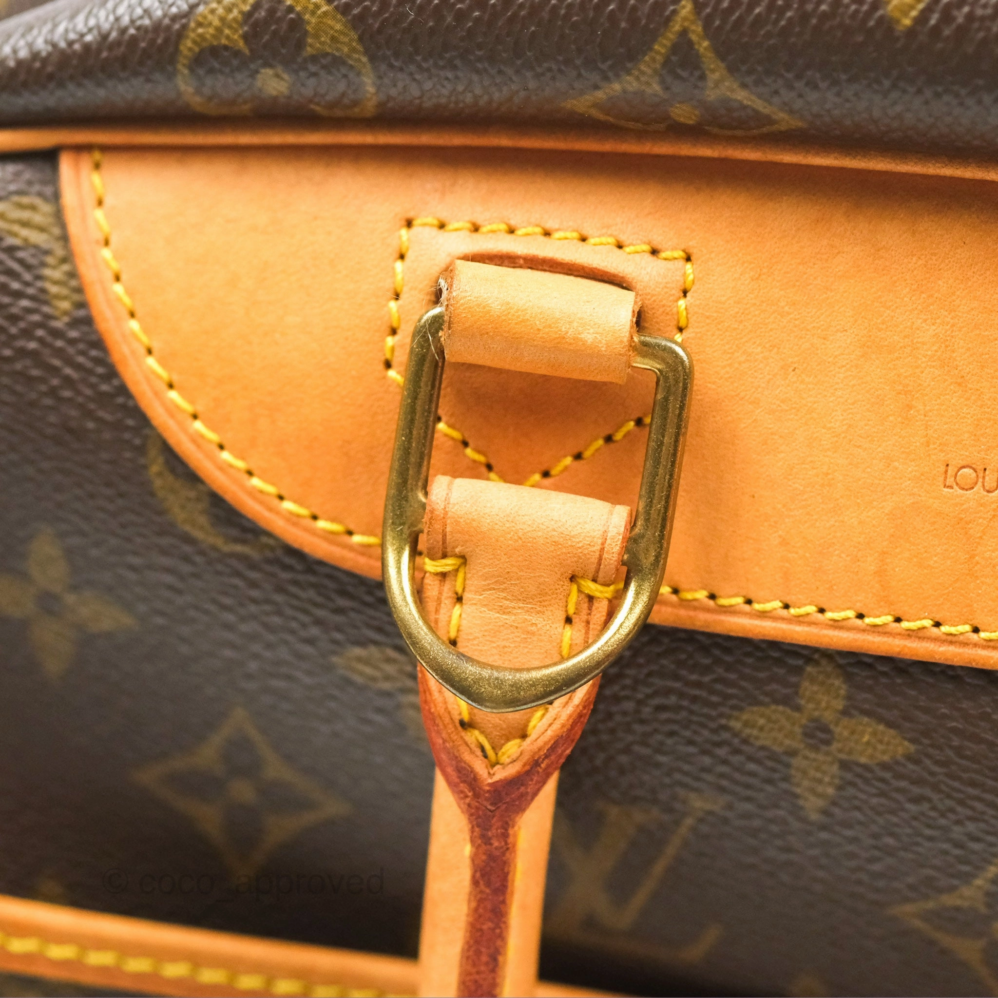 Louis Vuitton Deauville Bag Monogram Canvas