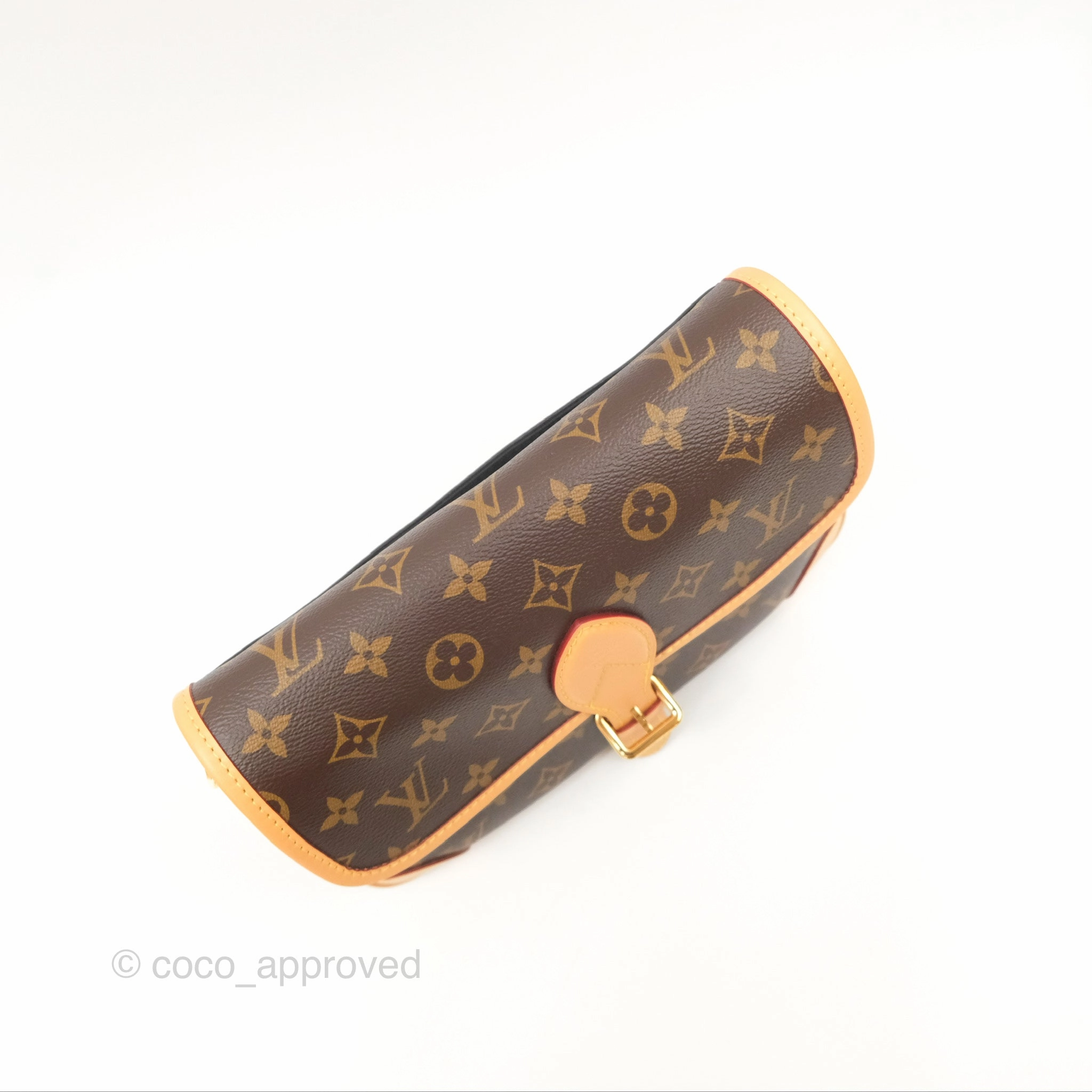 Louis Vuitton Diane Bag Monogram Canvas with Jacquard Strap