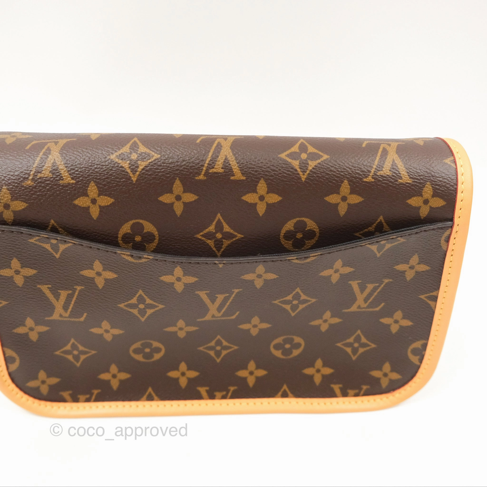 Louis Vuitton Diane Bag Monogram Canvas with Jacquard Strap