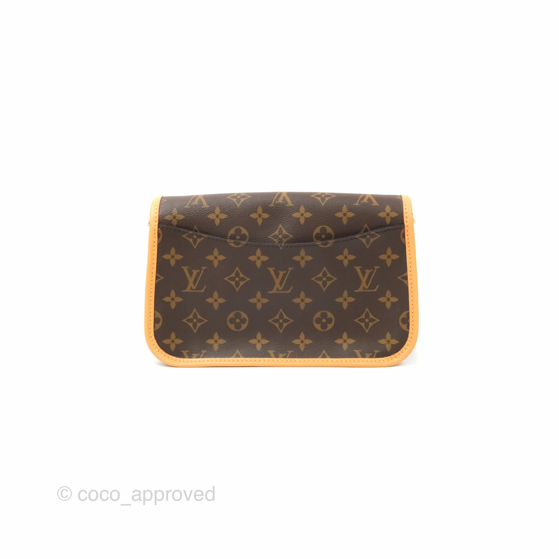 Louis Vuitton Diane Bag Monogram Canvas with Jacquard Strap
