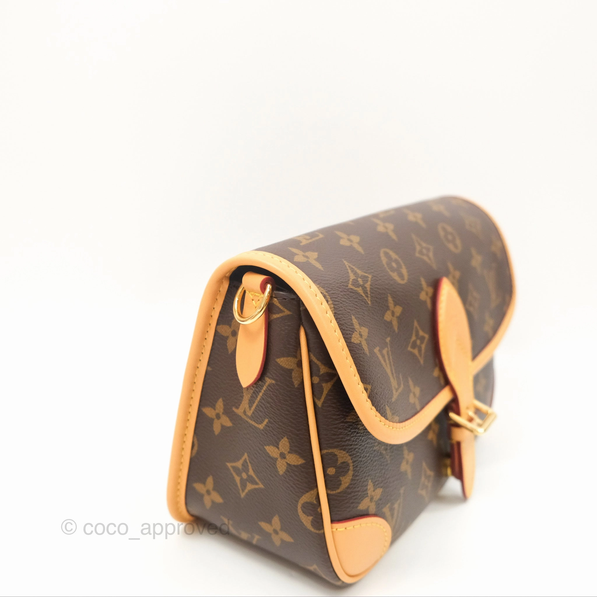 Louis Vuitton Diane Bag Monogram Canvas with Jacquard Strap