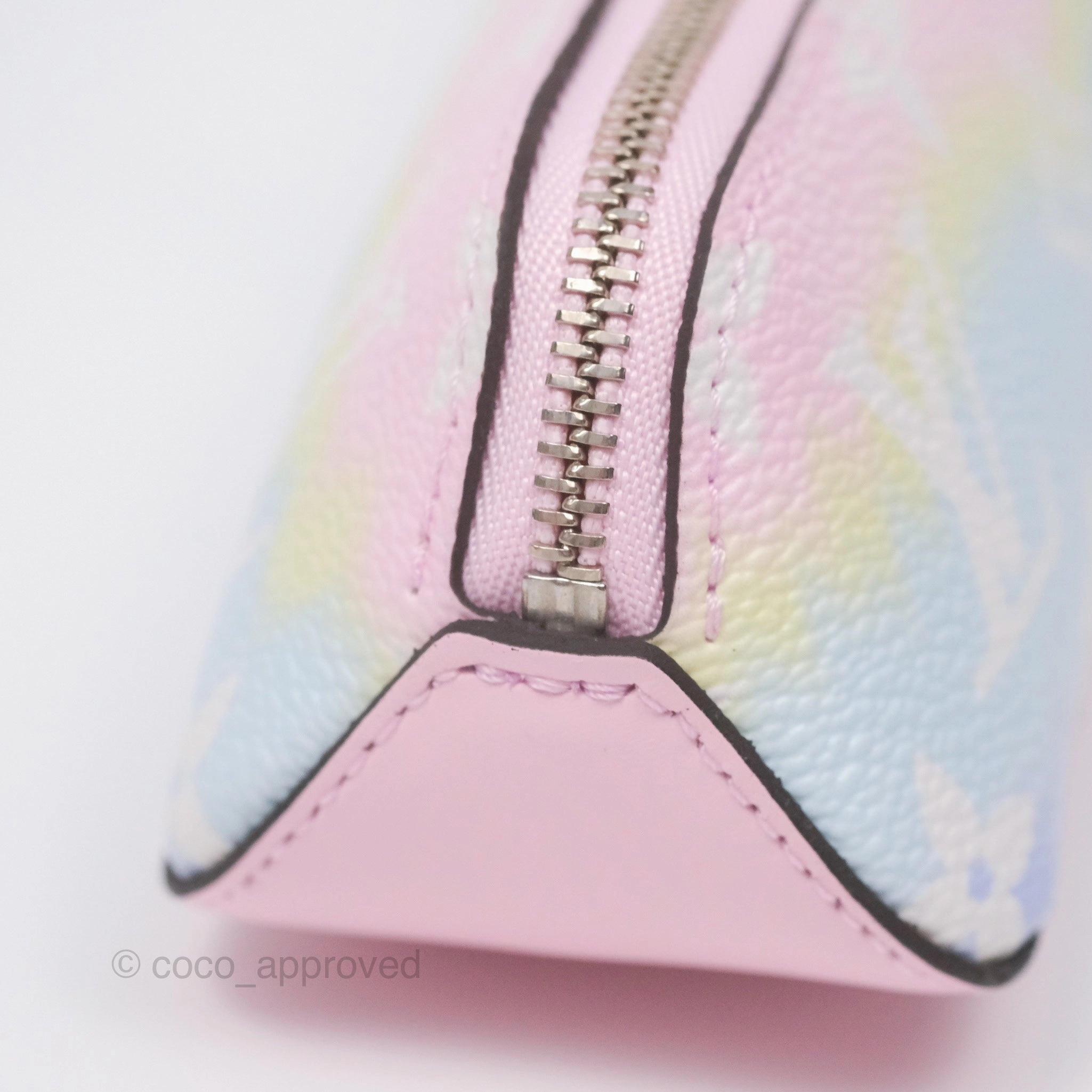 Louis Vuitton Elizabeth Pencil Pouch Monogram Pastel