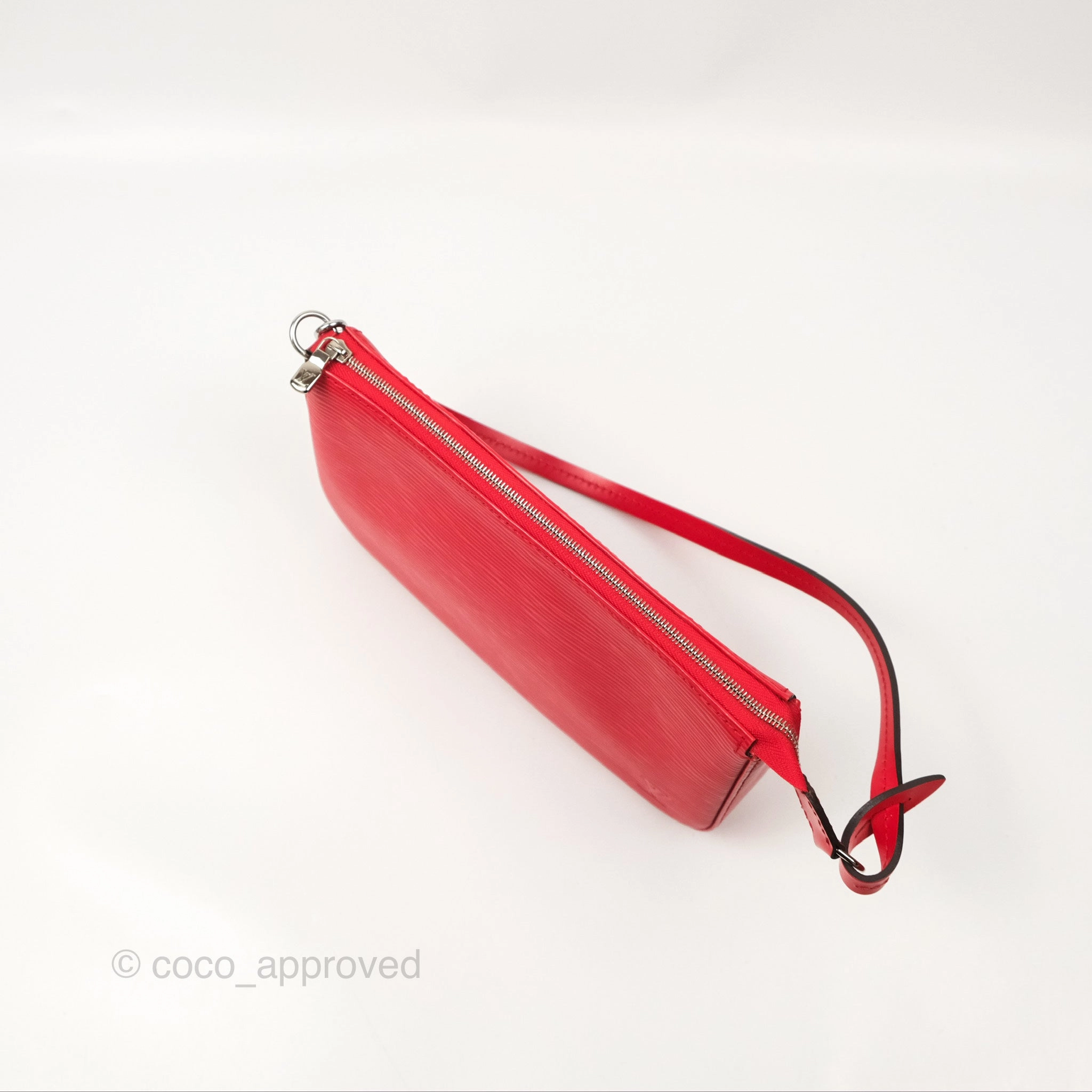 Louis Vuitton Epi Pochette Accessories NM Red