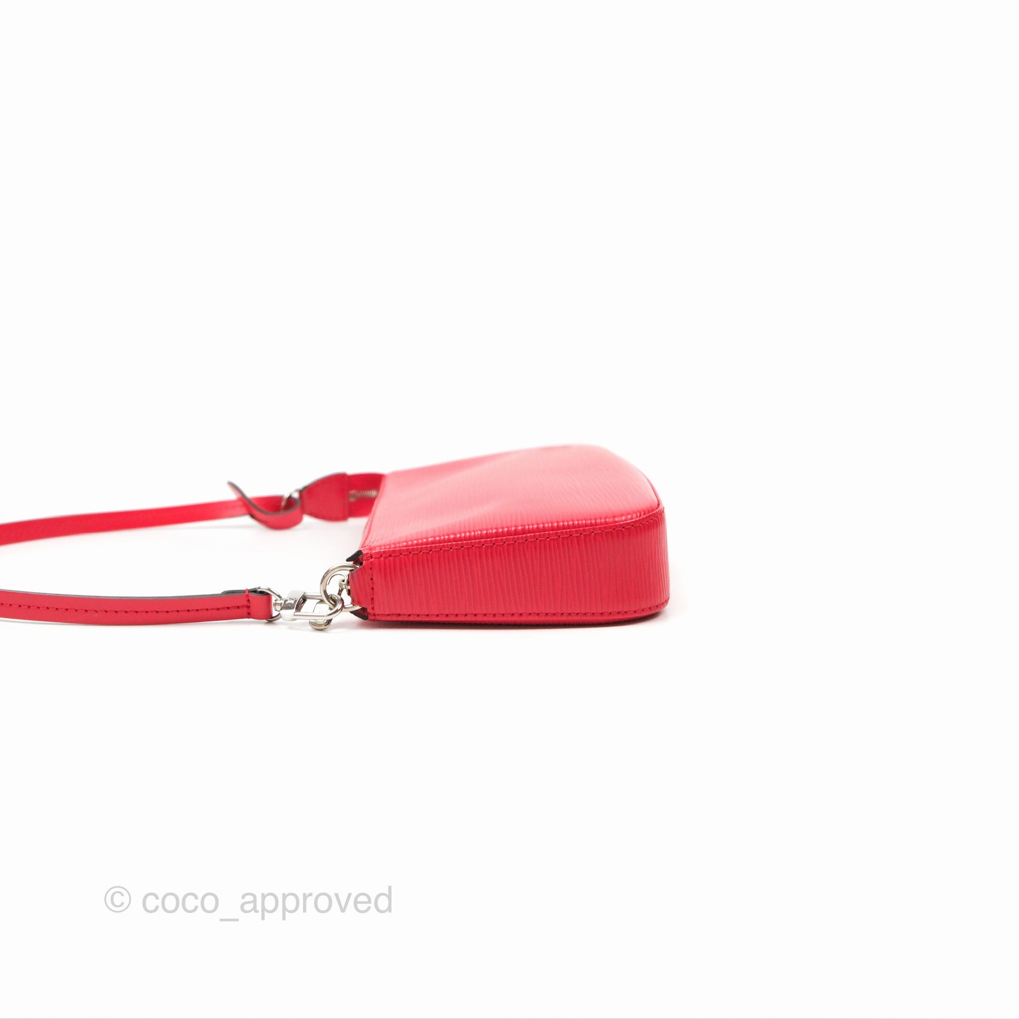 Louis Vuitton Epi Pochette Accessories NM Red