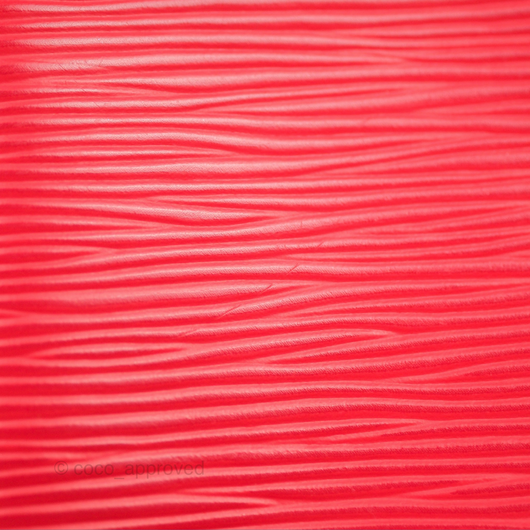 Louis Vuitton Epi Pochette Accessories NM Red