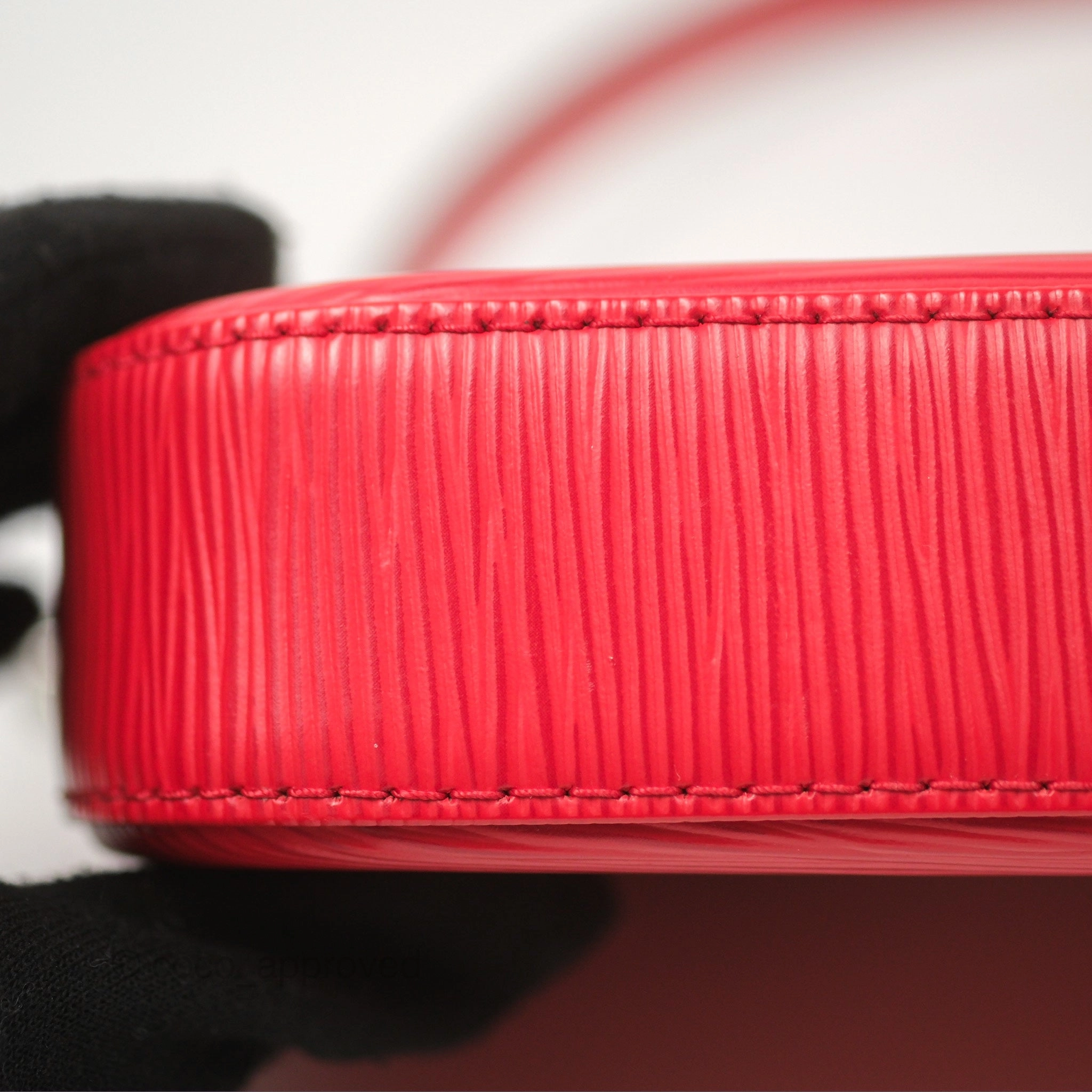 Louis Vuitton Epi Pochette Accessories NM Red
